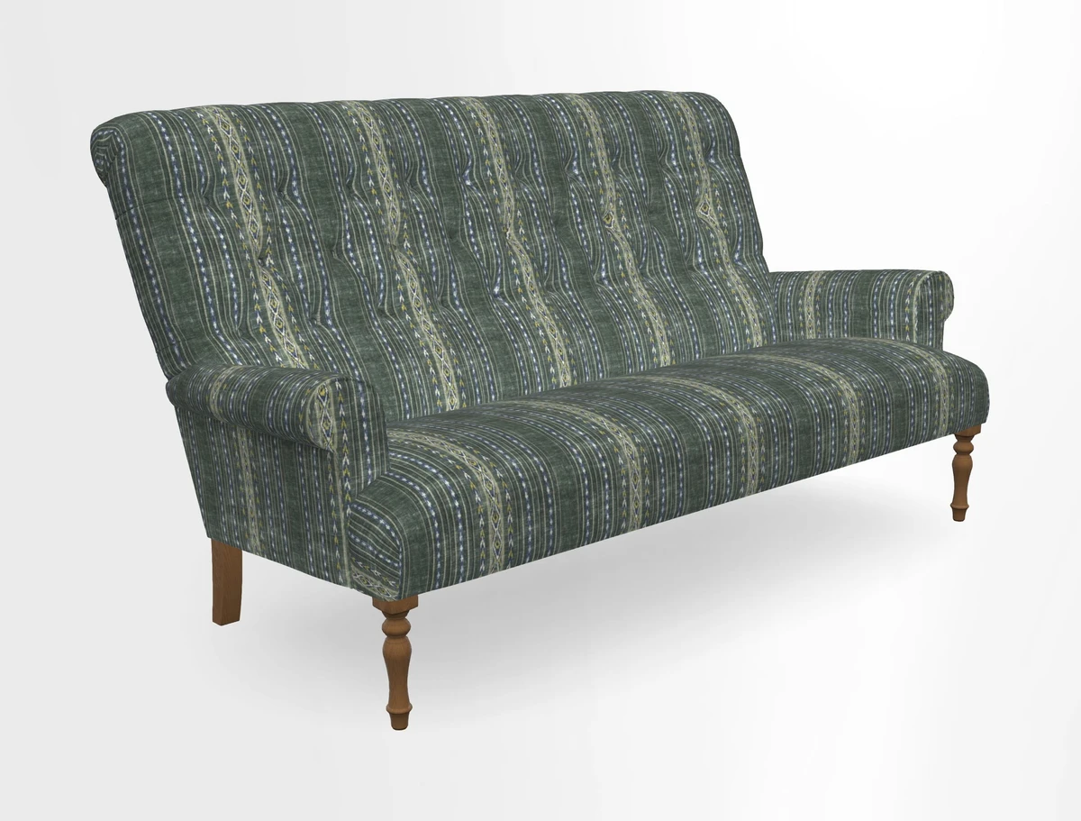 Chelsham 3 seater sofa in Two Tone Plain Biscuit