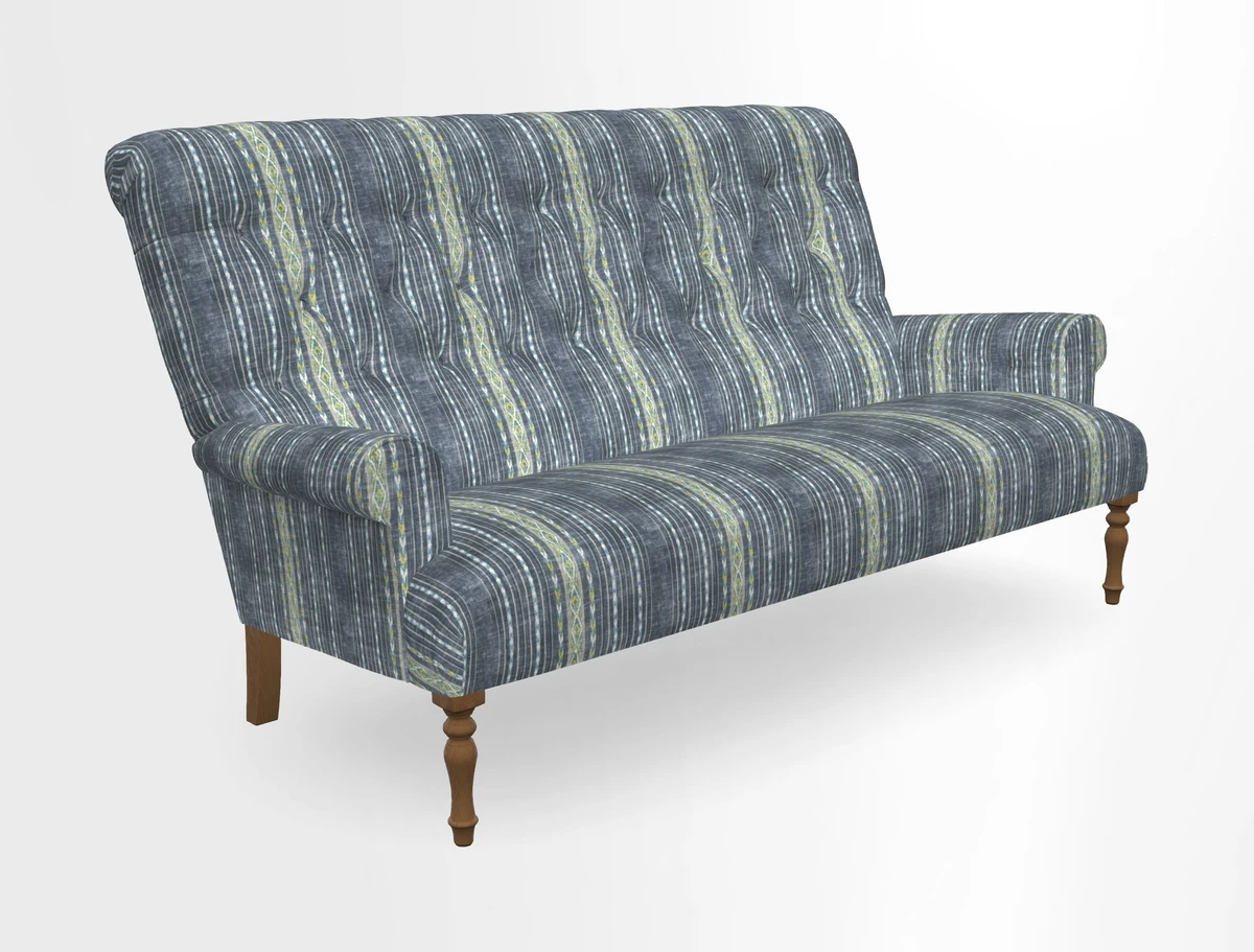 Chelsham 3 seater sofa in Two Tone Plain Biscuit