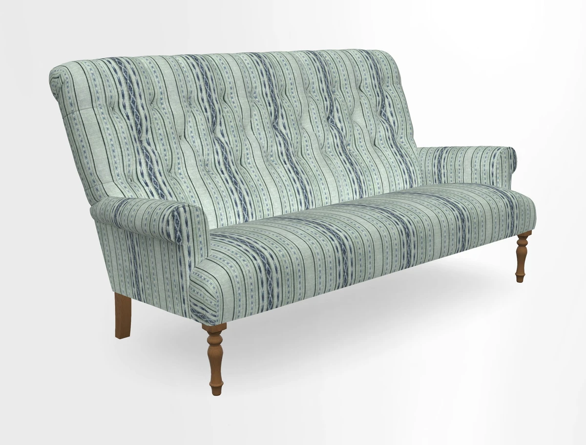 Chelsham 3 seater sofa in Two Tone Plain Biscuit