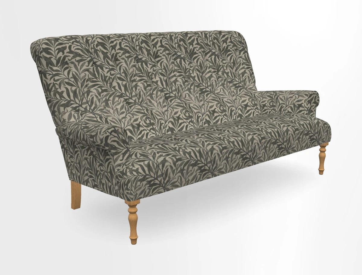 Chelsham 3 seater sofa in Two Tone Plain Biscuit
