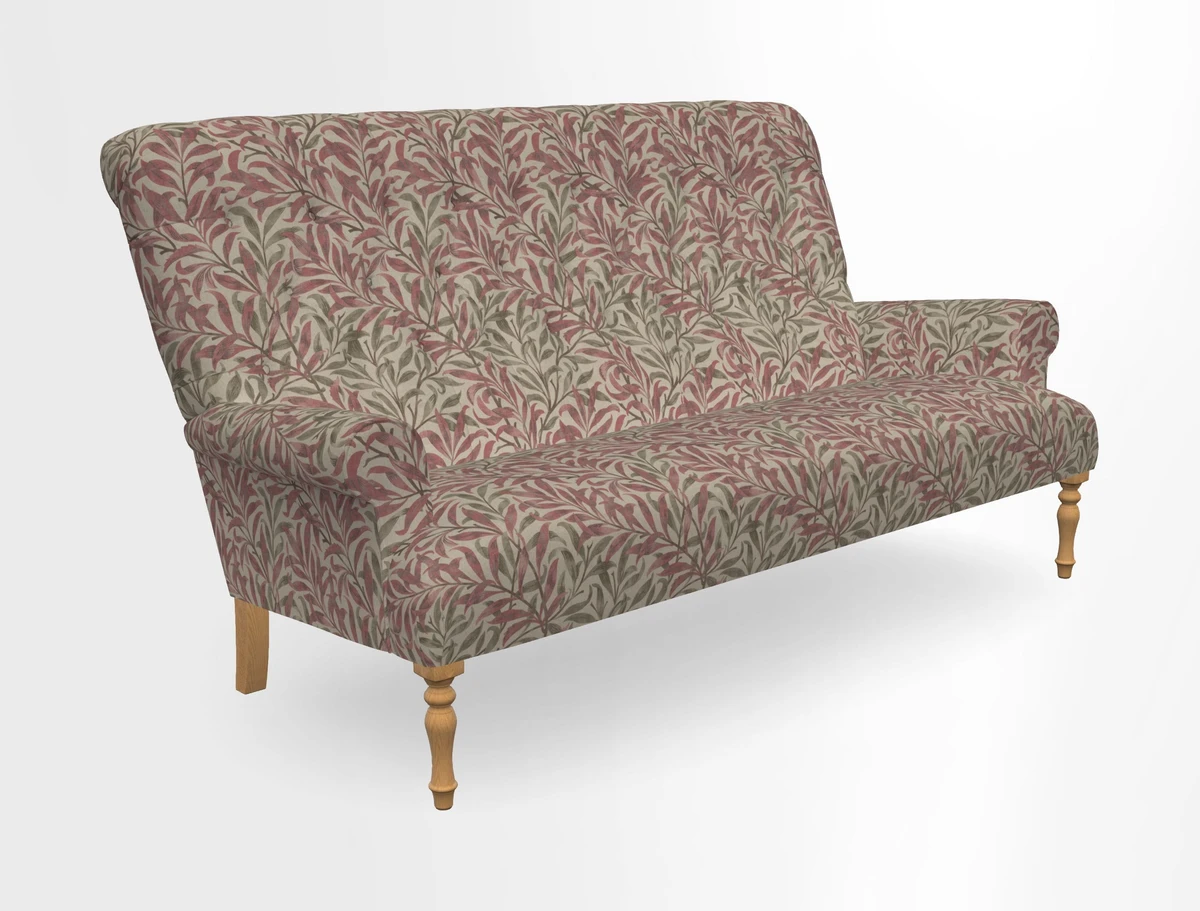 Chelsham 3 seater sofa in Two Tone Plain Biscuit