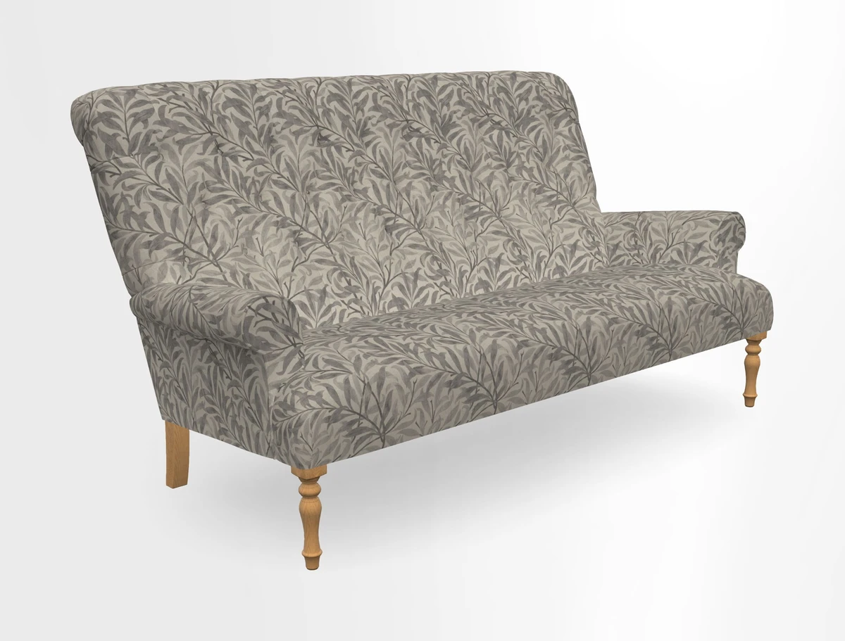 Chelsham 3 seater sofa in Two Tone Plain Biscuit