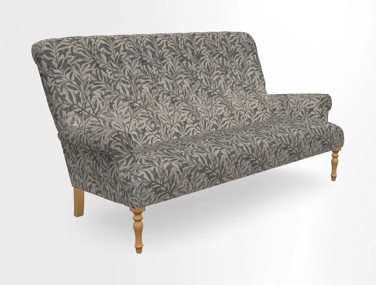 Chelsham 3 seater sofa in Two Tone Plain Biscuit