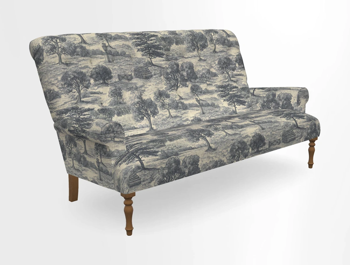 Chelsham 3 seater sofa in Two Tone Plain Biscuit