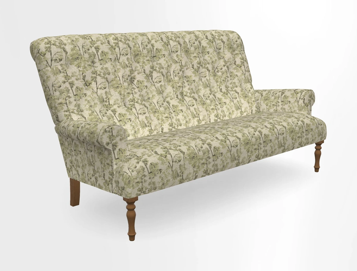 Chelsham 3 seater sofa in Two Tone Plain Biscuit