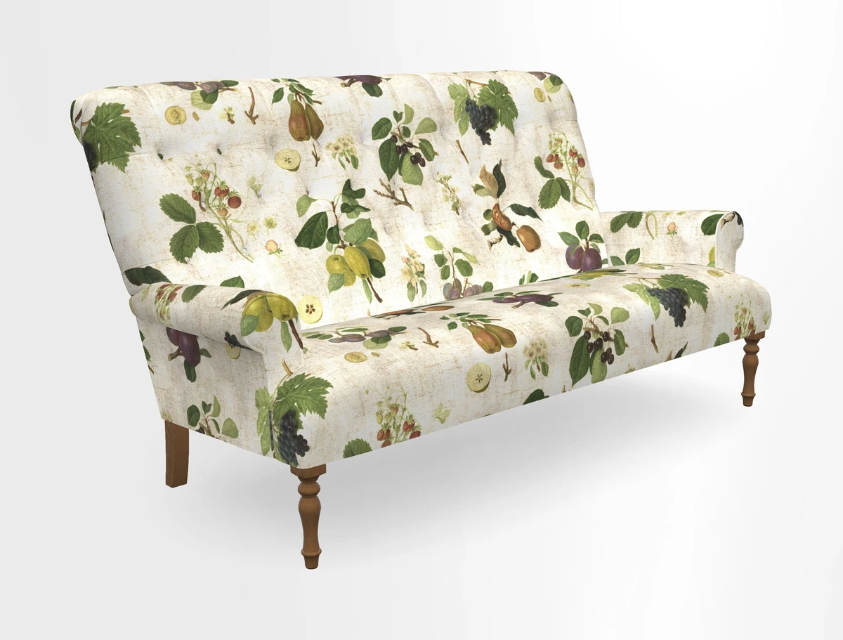 Chelsham 3 seater sofa in Two Tone Plain Biscuit