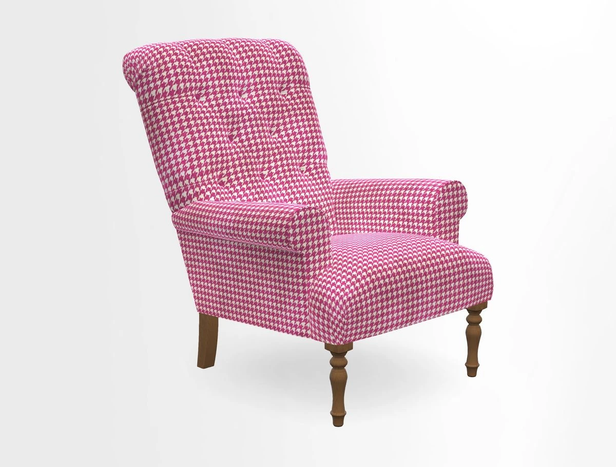 Chelsham Chair in Roxburgh Herringbone Paprika