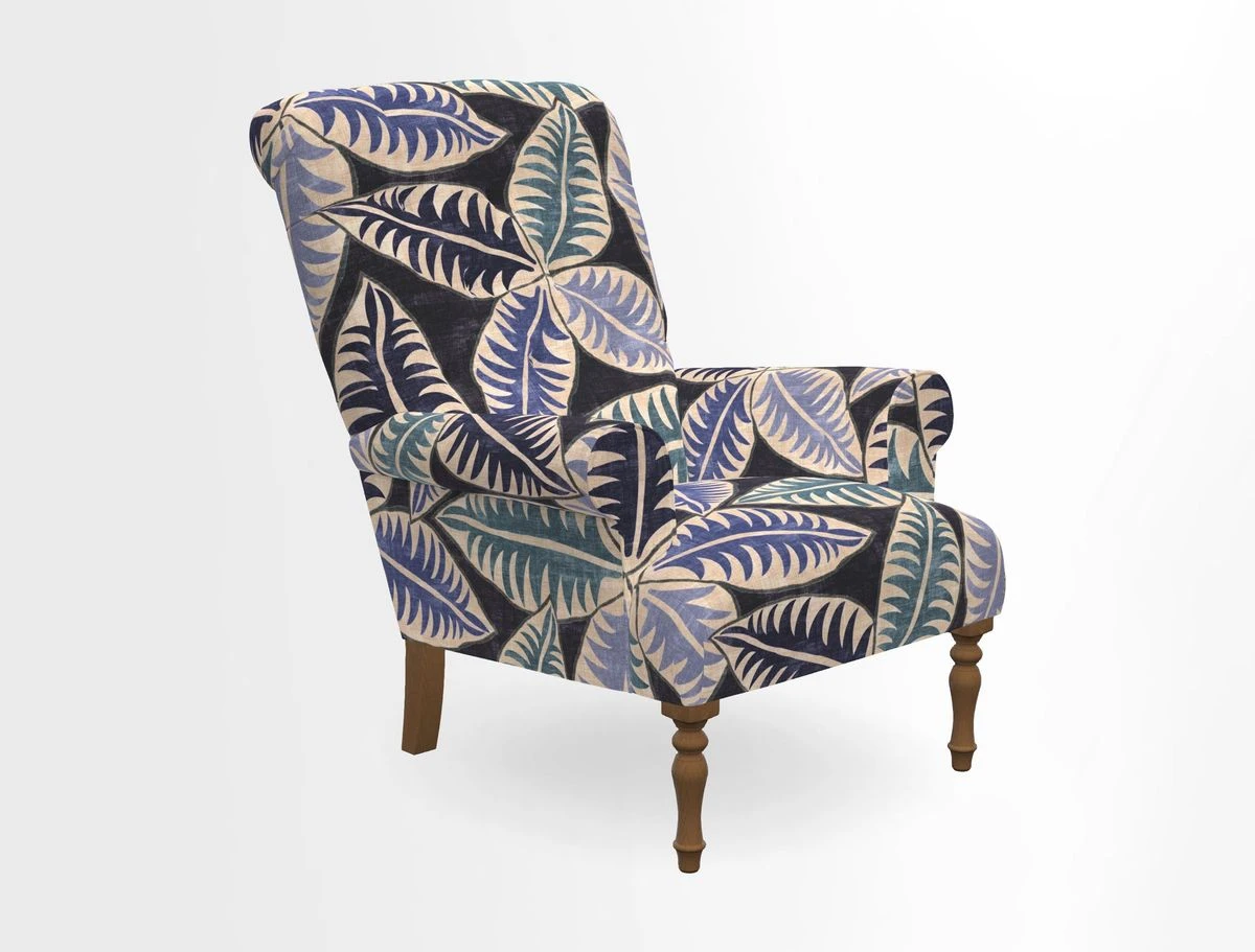 Chelsham Chair in Roxburgh Herringbone Paprika