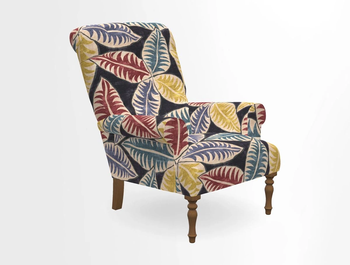 Chelsham Chair in Roxburgh Herringbone Paprika