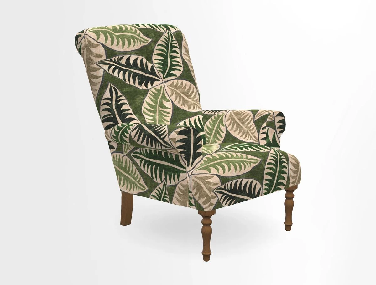 Chelsham Chair in Roxburgh Herringbone Paprika
