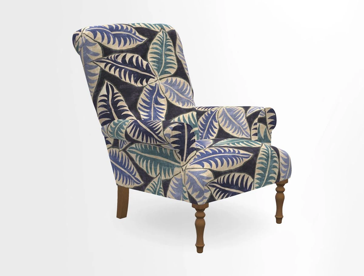 Chelsham Chair in Roxburgh Herringbone Paprika