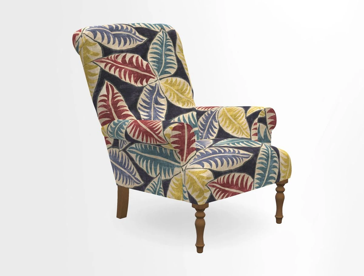 Chelsham Chair in Roxburgh Herringbone Paprika