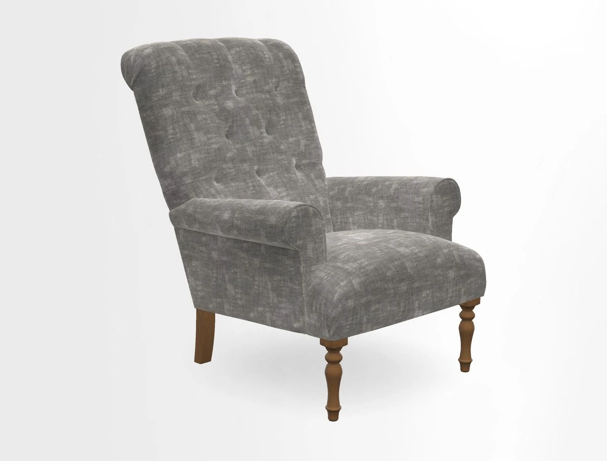 Chelsham Chair in Roxburgh Herringbone Paprika