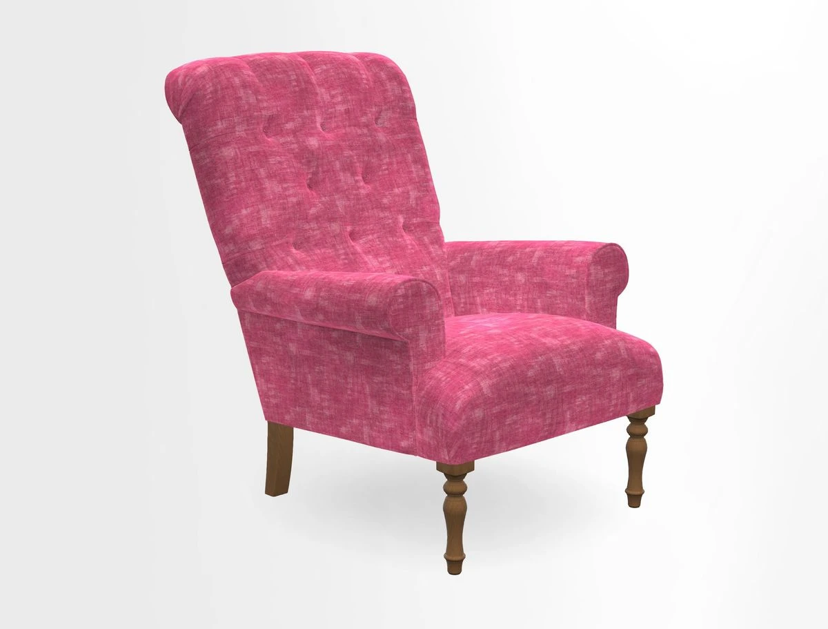 Chelsham Chair in Roxburgh Herringbone Paprika