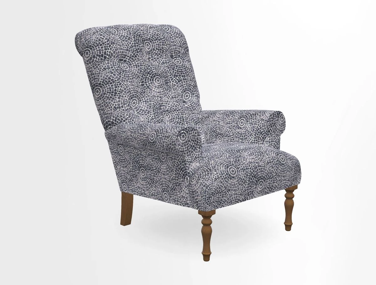 Chelsham Chair in Roxburgh Herringbone Paprika
