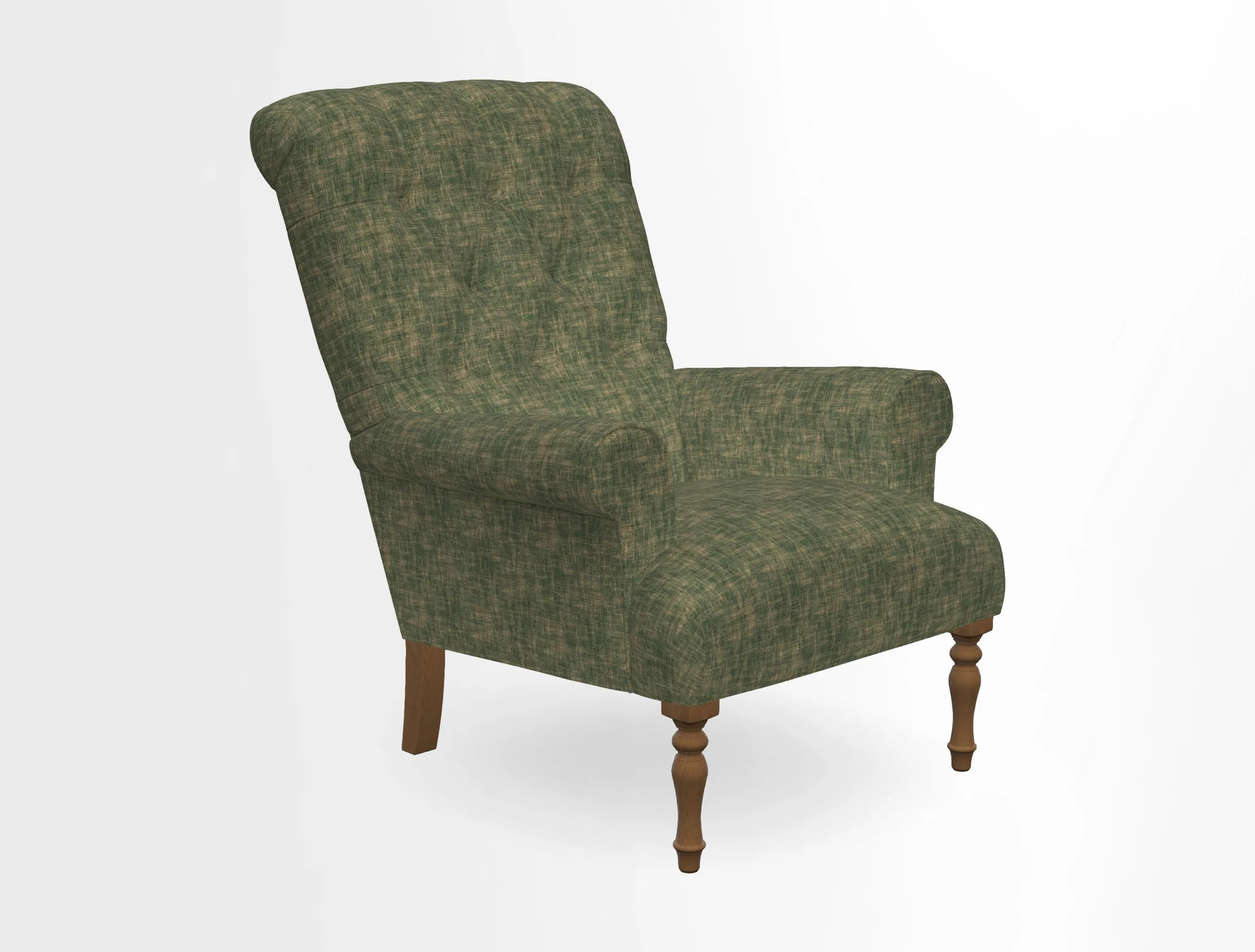 Chelsham Chair in Roxburgh Herringbone Paprika