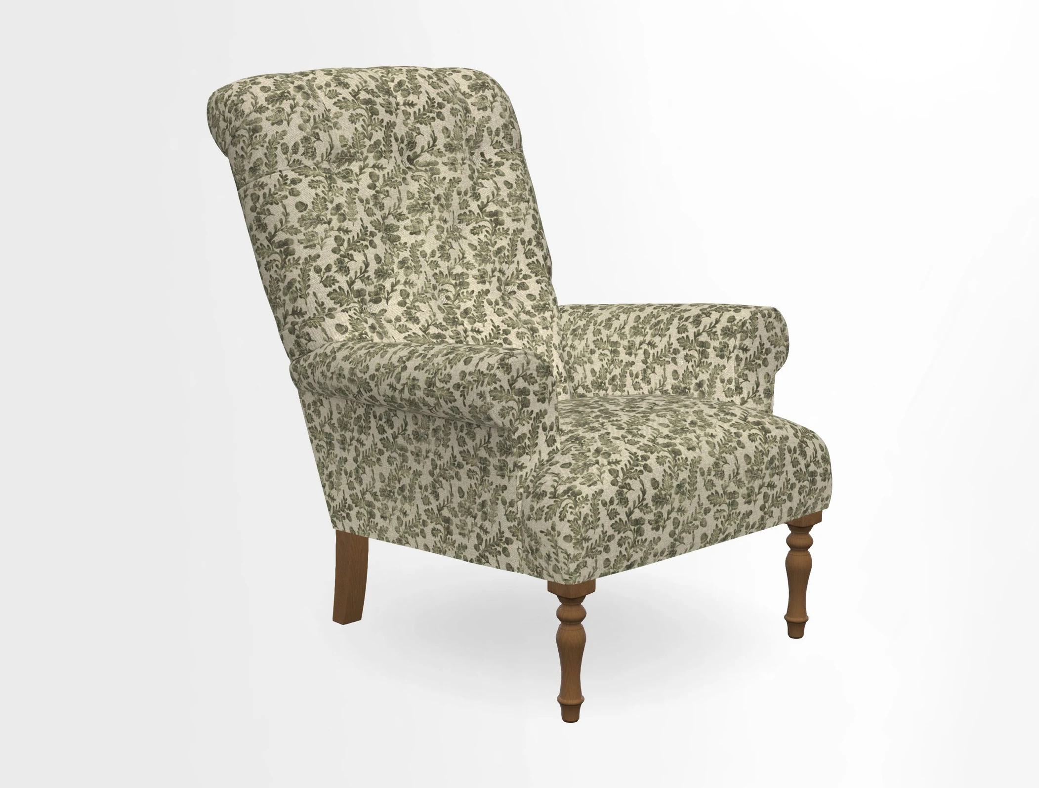 Chelsham Chair in Roxburgh Herringbone Paprika