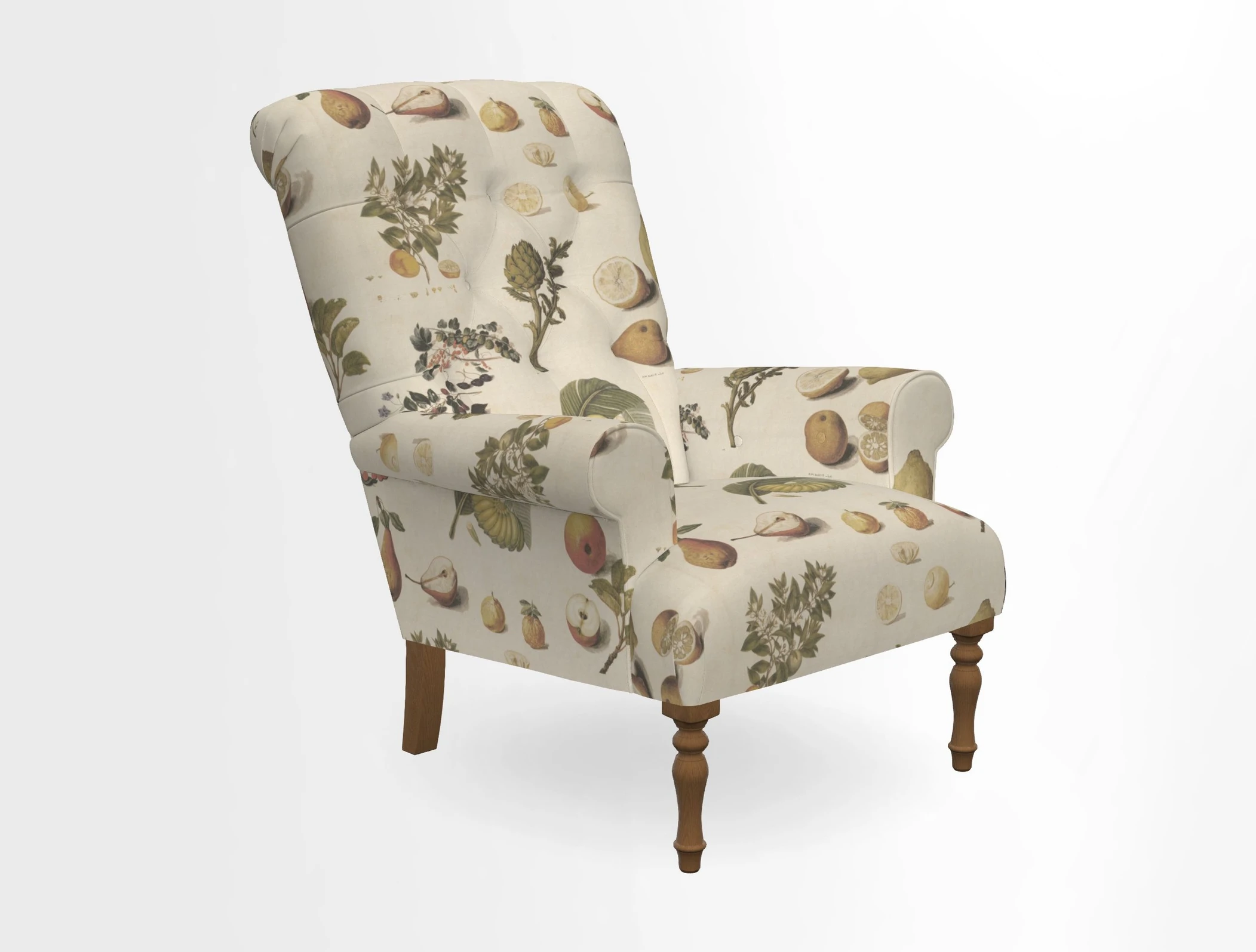 Chelsham Chair in Roxburgh Herringbone Paprika