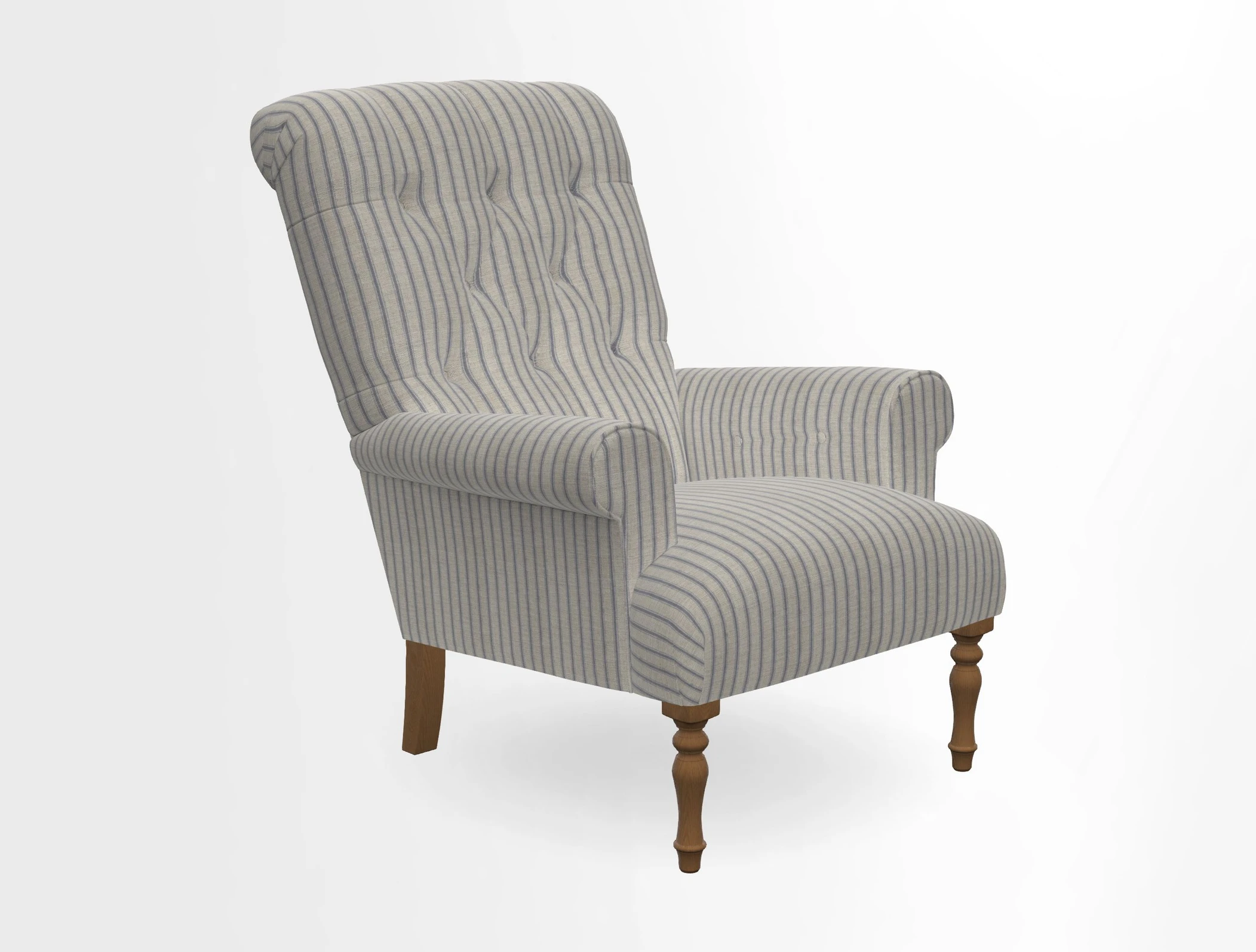 Chelsham Chair in Roxburgh Herringbone Paprika
