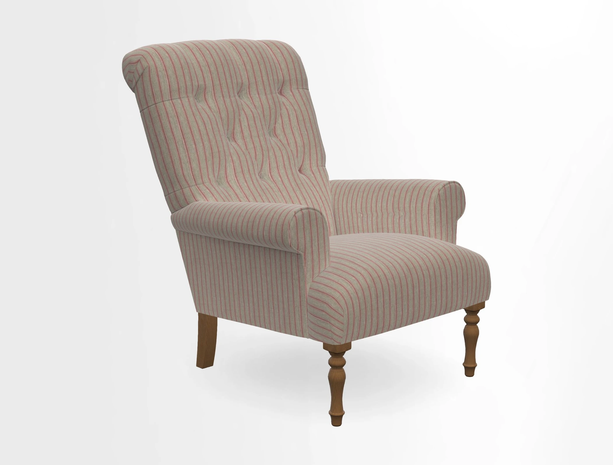 Chelsham Chair in Roxburgh Herringbone Paprika