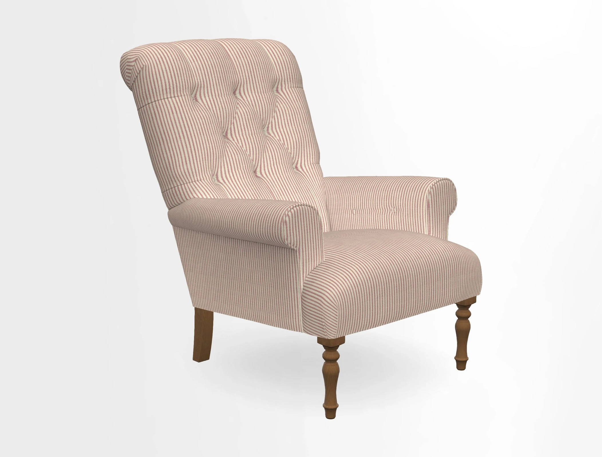 Chelsham Chair in Roxburgh Herringbone Paprika