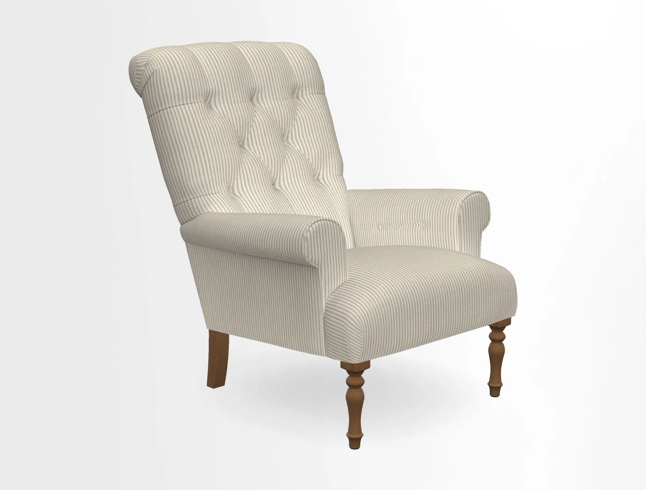 Chelsham Chair in Roxburgh Herringbone Paprika