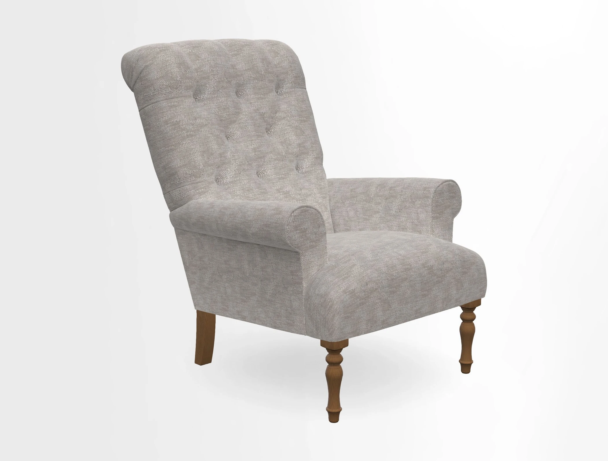 Chelsham Chair in Roxburgh Herringbone Paprika