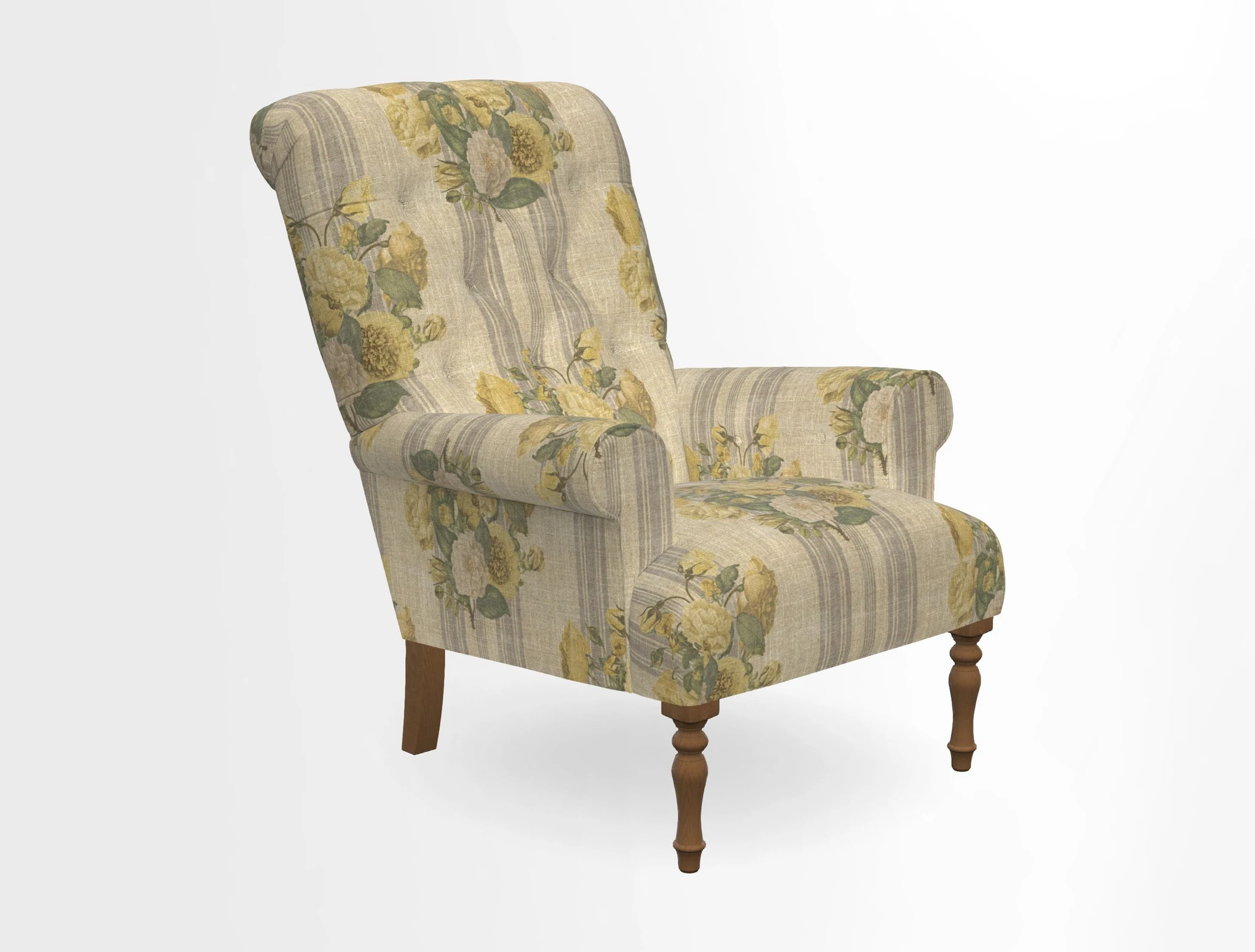 Chelsham Chair in Roxburgh Herringbone Paprika