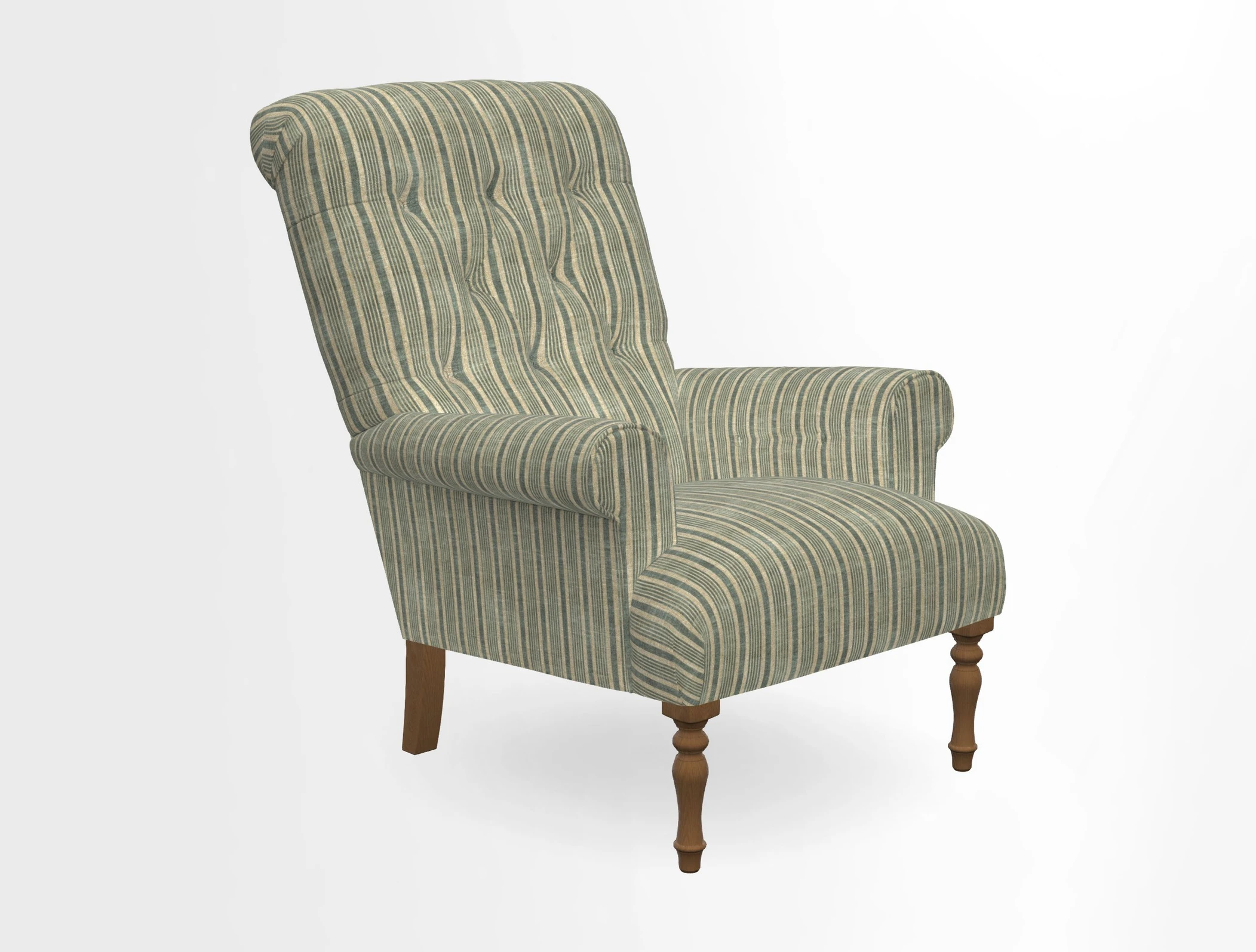 Chelsham Chair in Roxburgh Herringbone Paprika