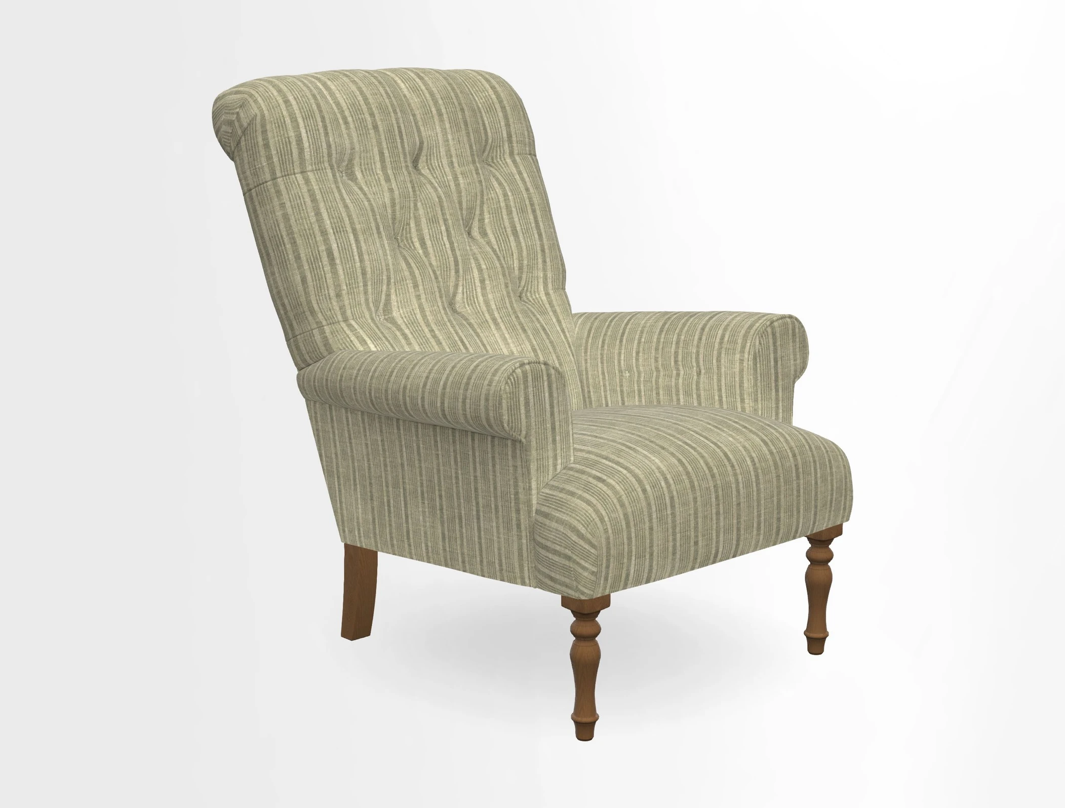 Chelsham Chair in Roxburgh Herringbone Paprika