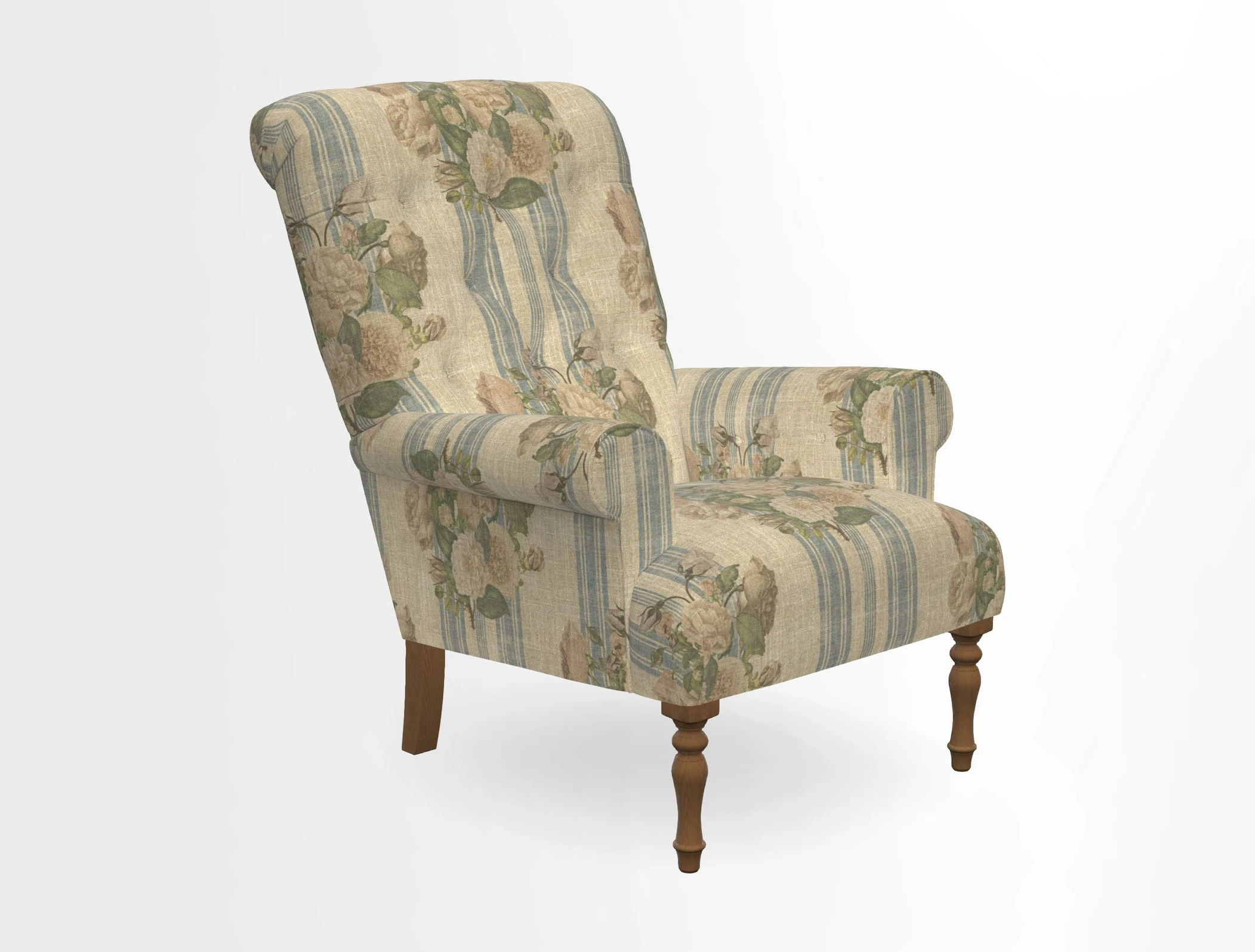 Chelsham Chair in Roxburgh Herringbone Paprika