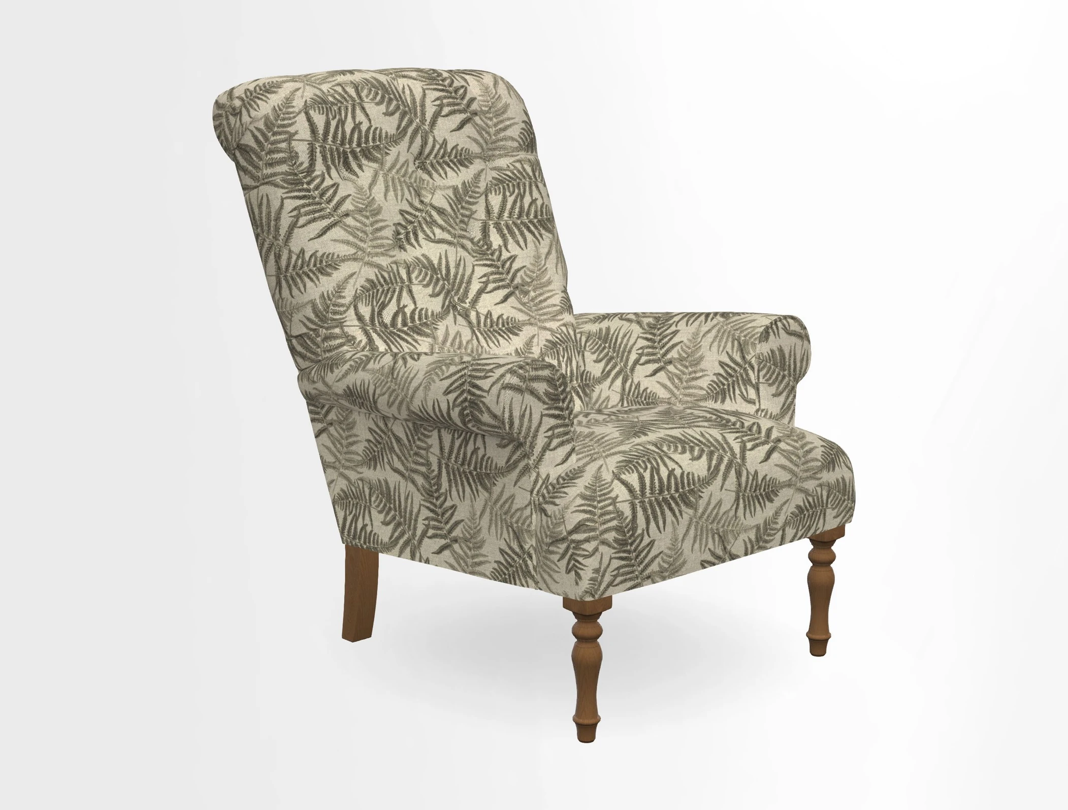Chelsham Chair in Roxburgh Herringbone Paprika