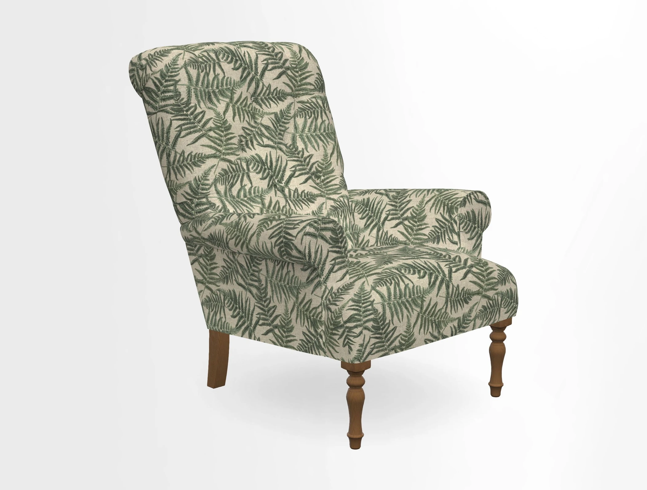Chelsham Chair in Roxburgh Herringbone Paprika