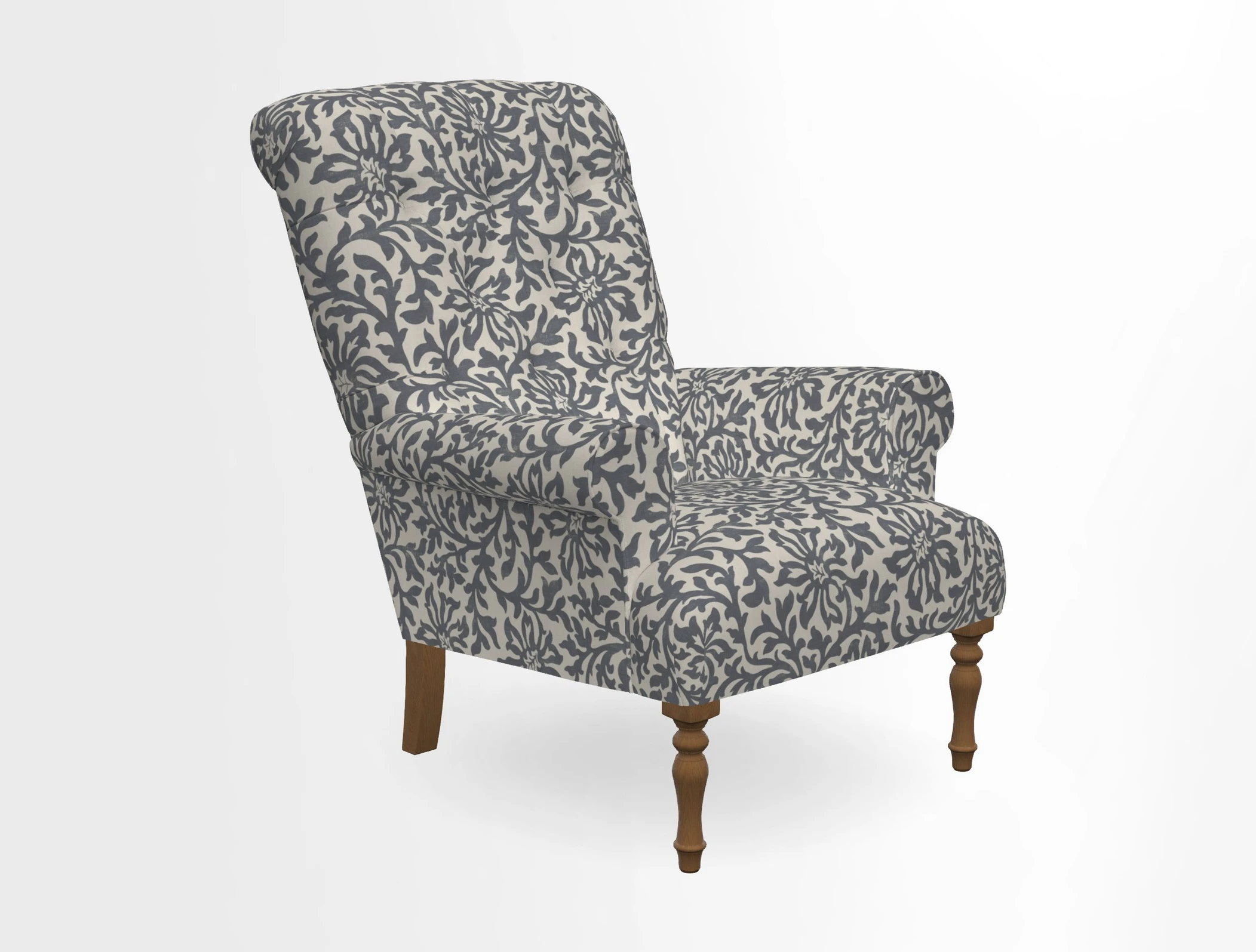 Chelsham Chair in Roxburgh Herringbone Paprika