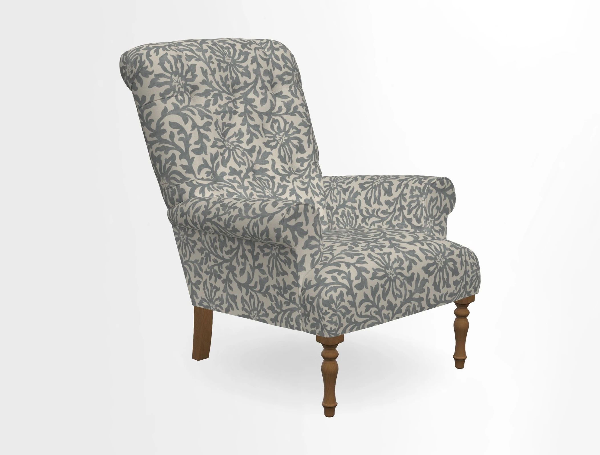 Chelsham Chair in Roxburgh Herringbone Paprika