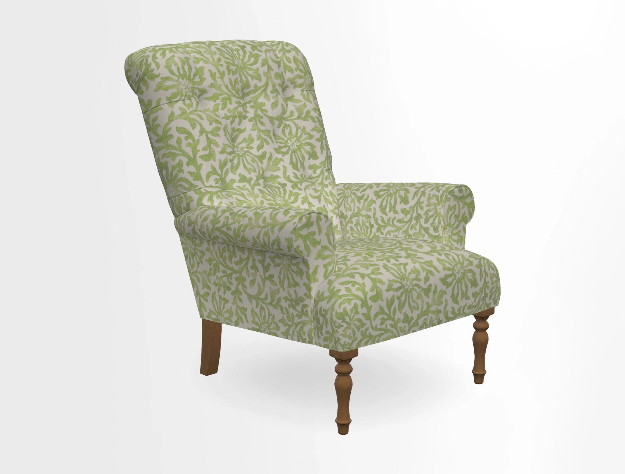 Chelsham Chair in Roxburgh Herringbone Paprika