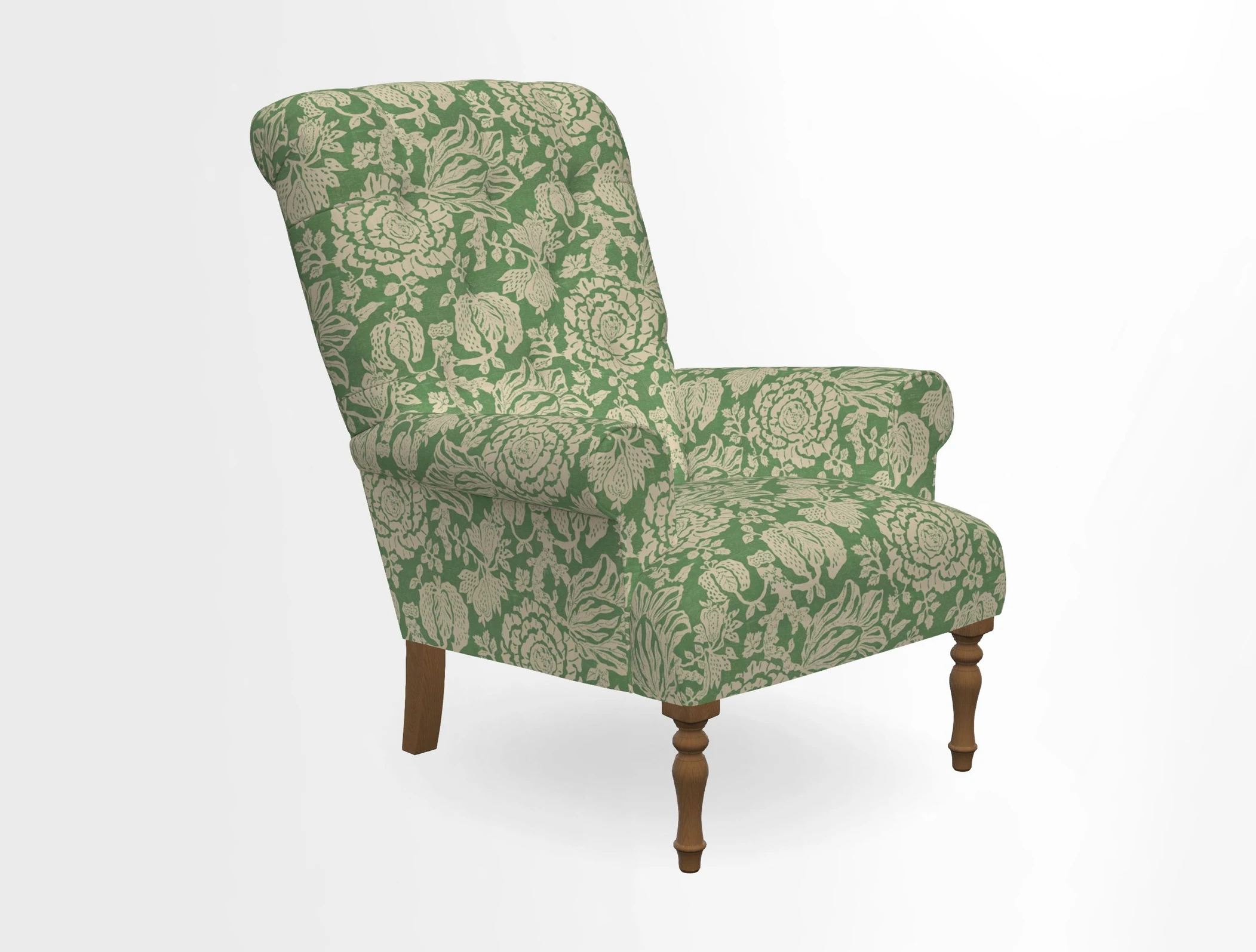 Chelsham Chair in Roxburgh Herringbone Paprika