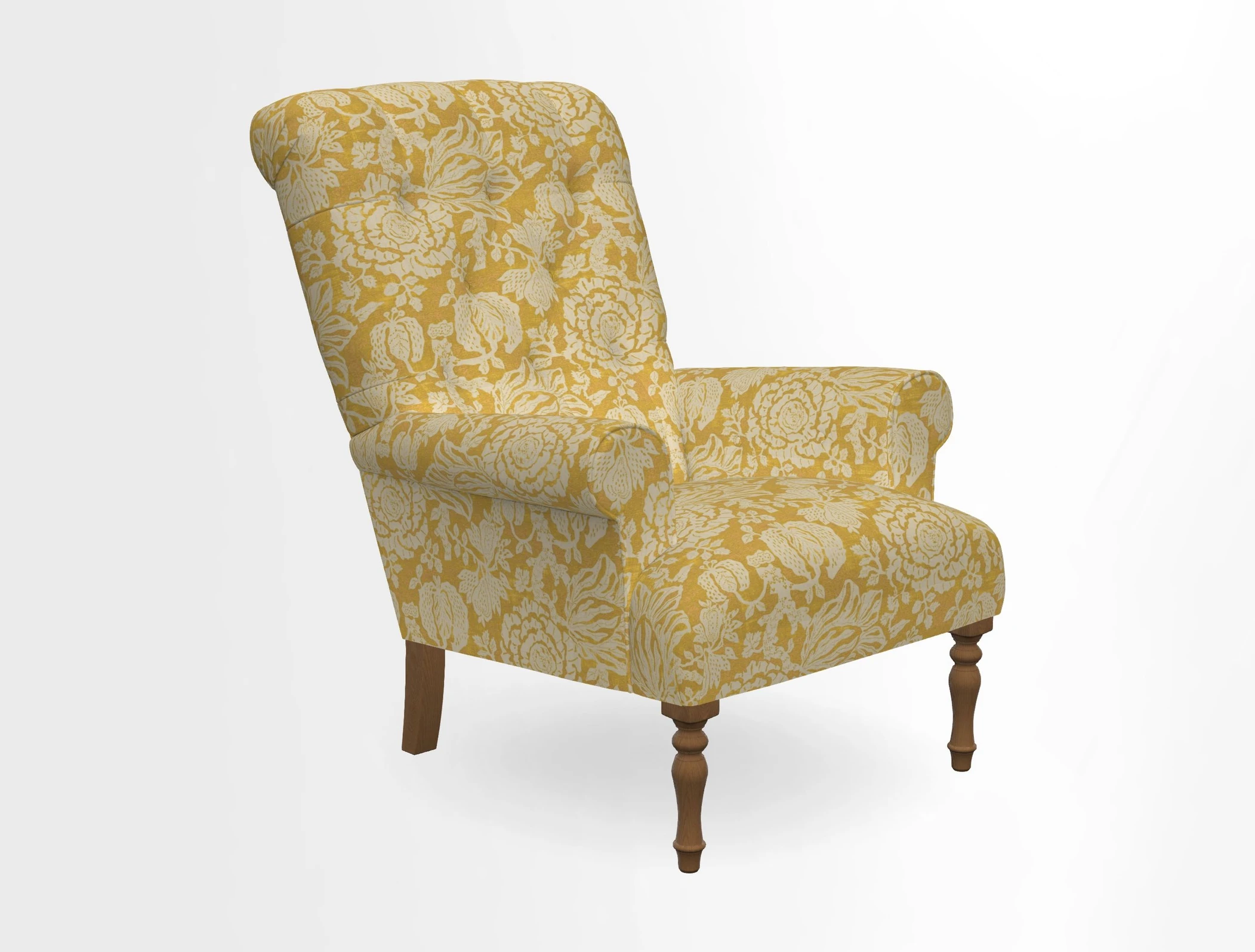 Chelsham Chair in Roxburgh Herringbone Paprika