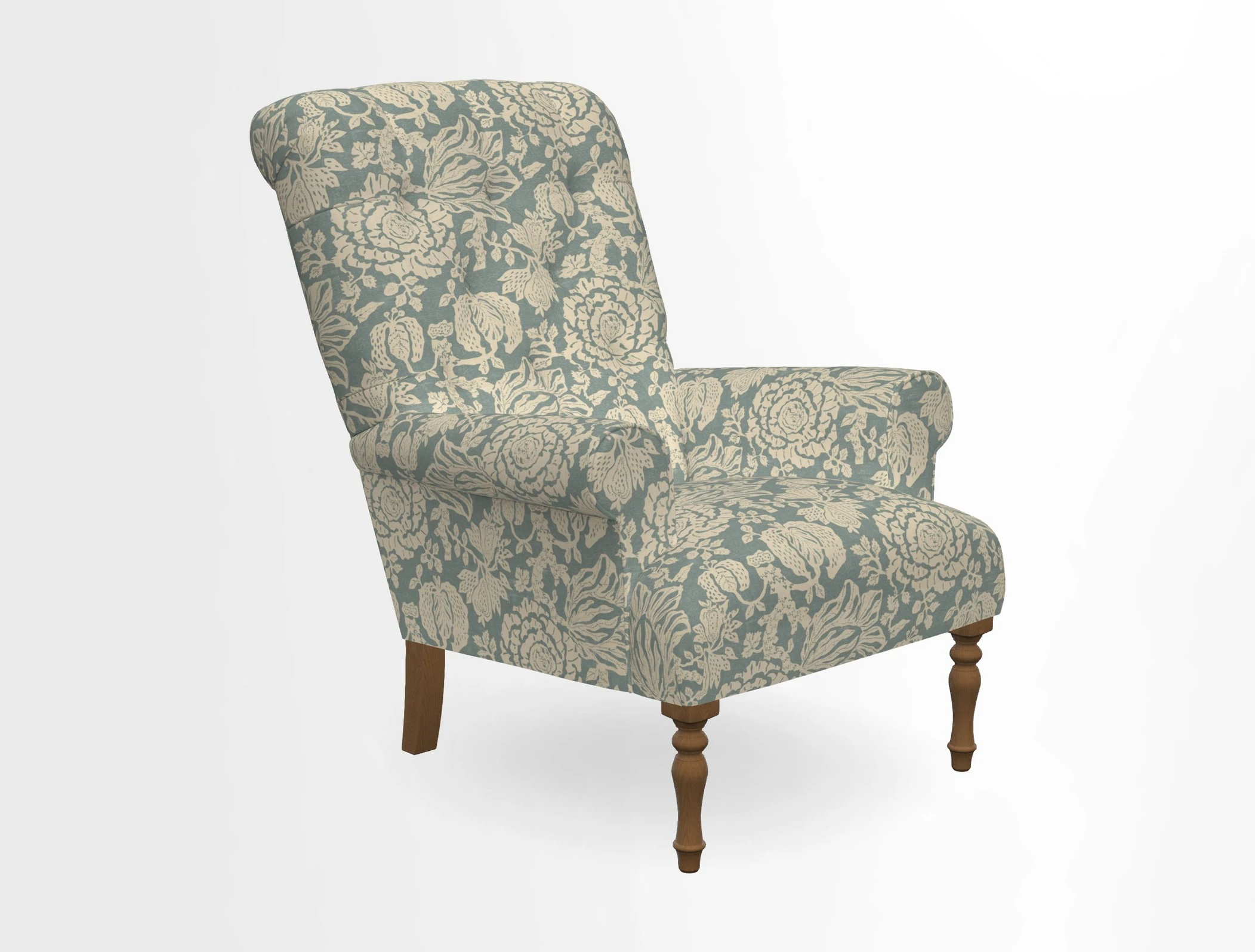 Chelsham Chair in Roxburgh Herringbone Paprika