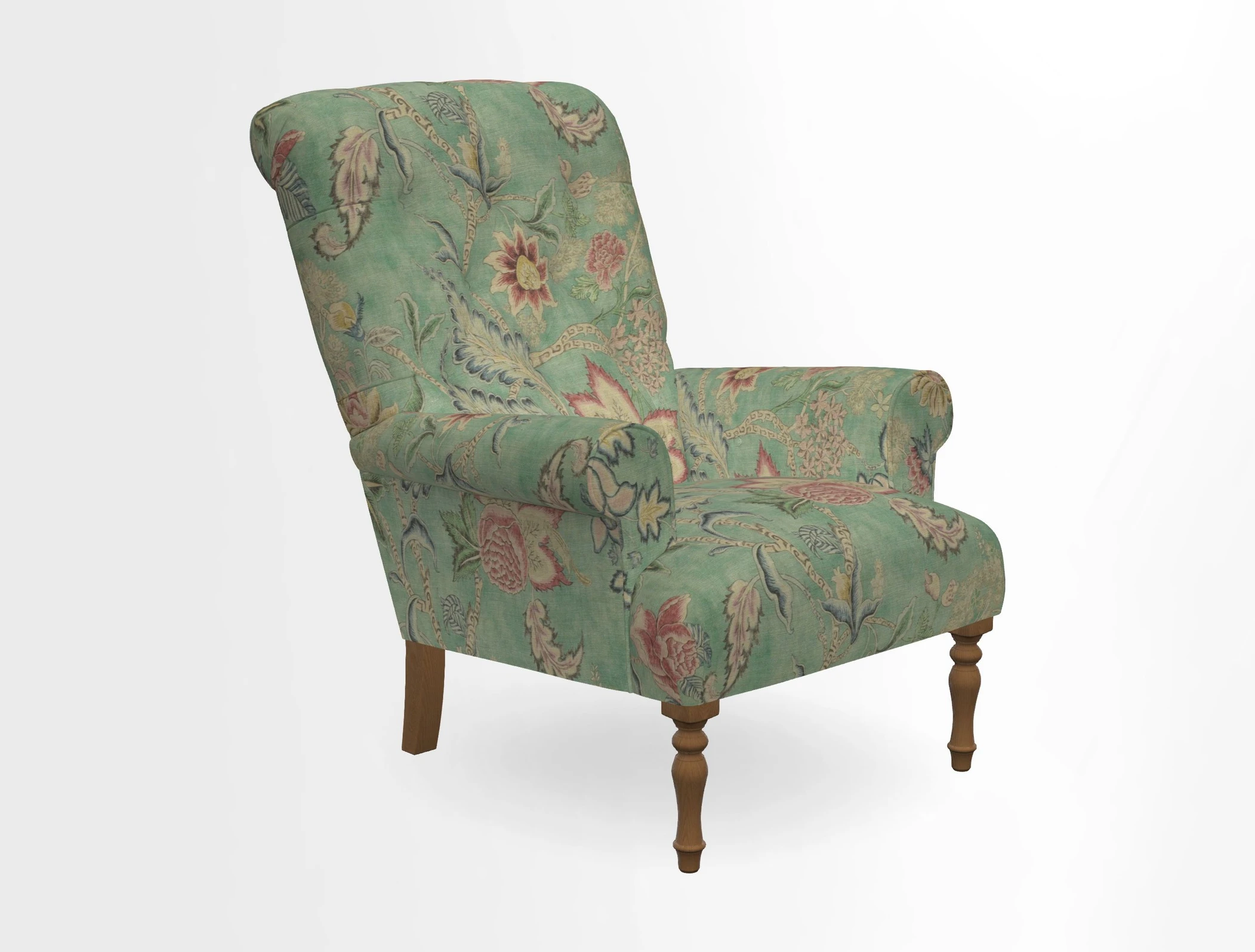 Chelsham Chair in Roxburgh Herringbone Paprika