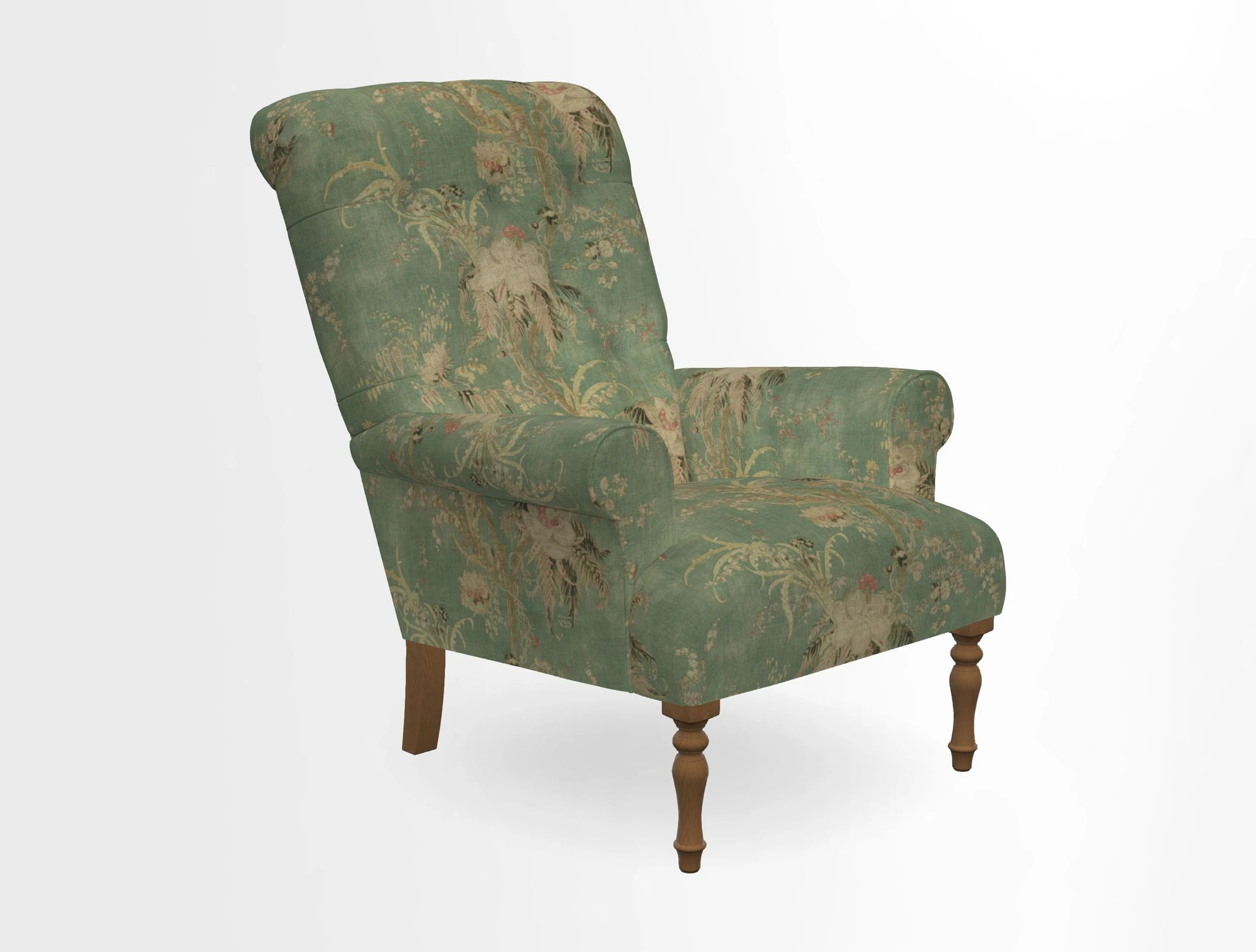 Chelsham Chair in Roxburgh Herringbone Paprika