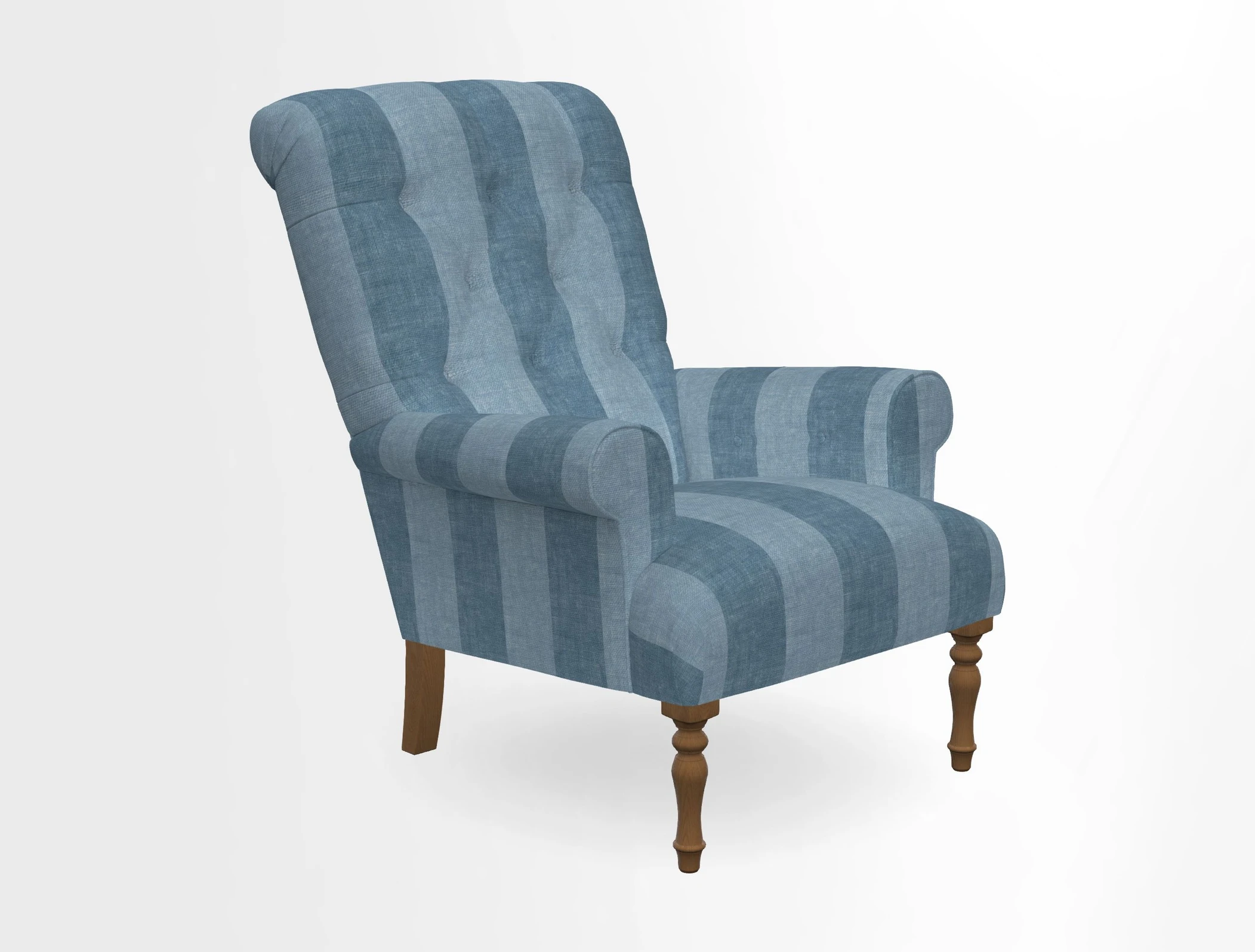 Chelsham Chair in Roxburgh Herringbone Paprika