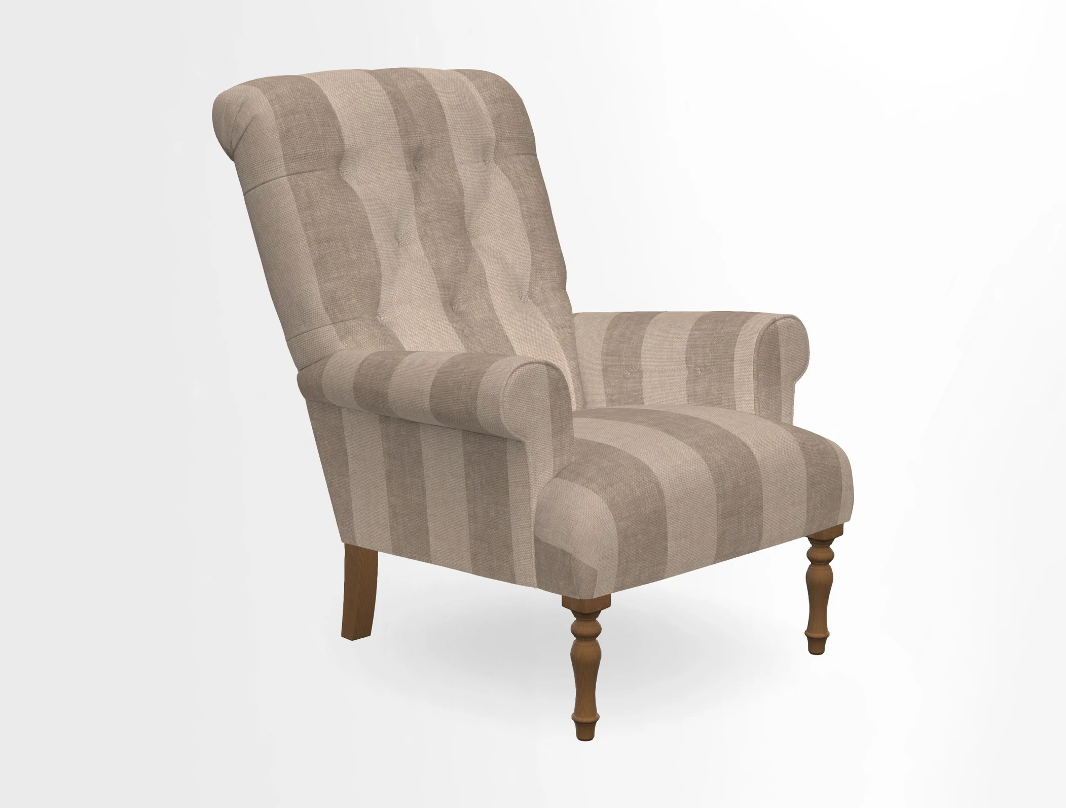 Chelsham Chair in Roxburgh Herringbone Paprika