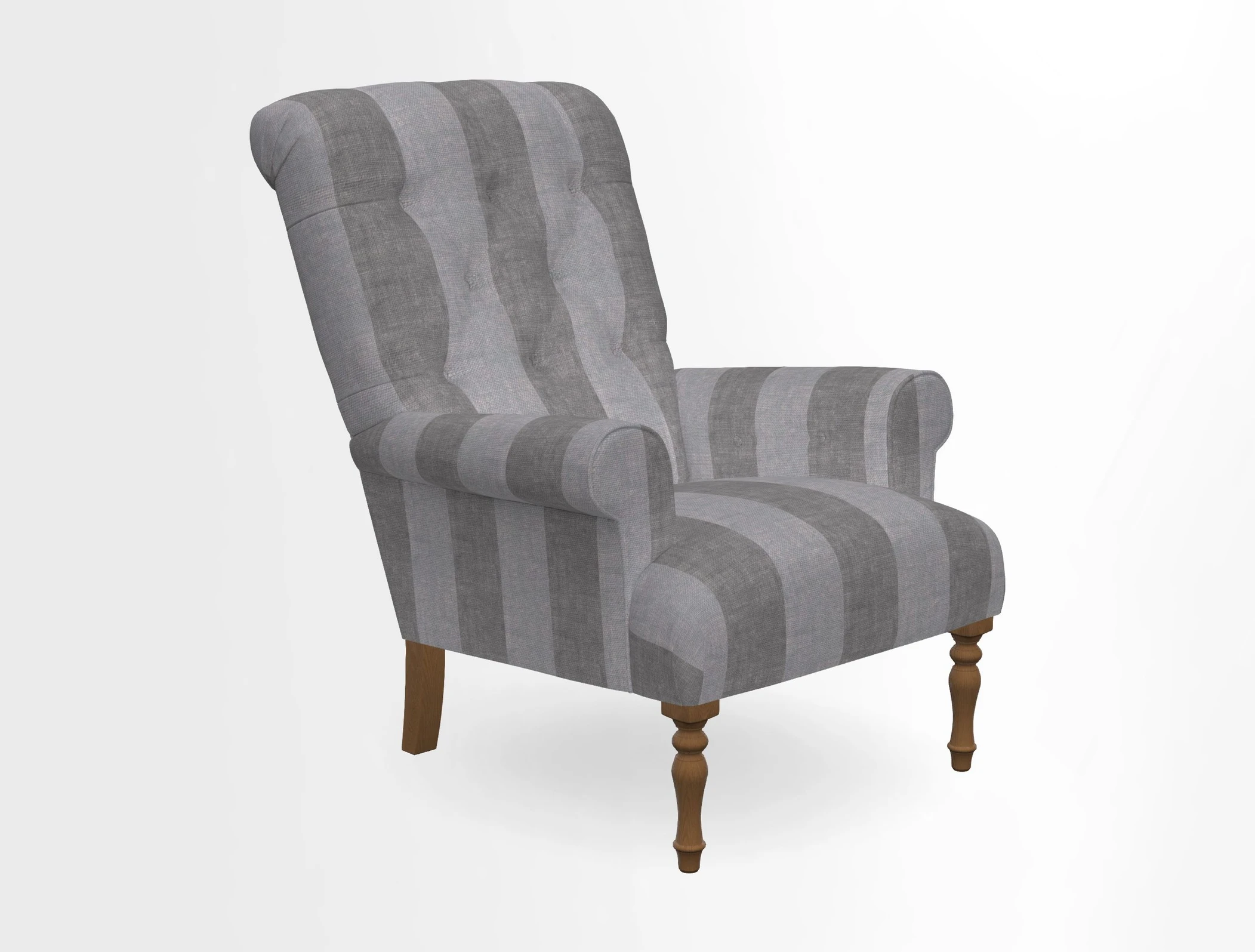 Chelsham Chair in Roxburgh Herringbone Paprika