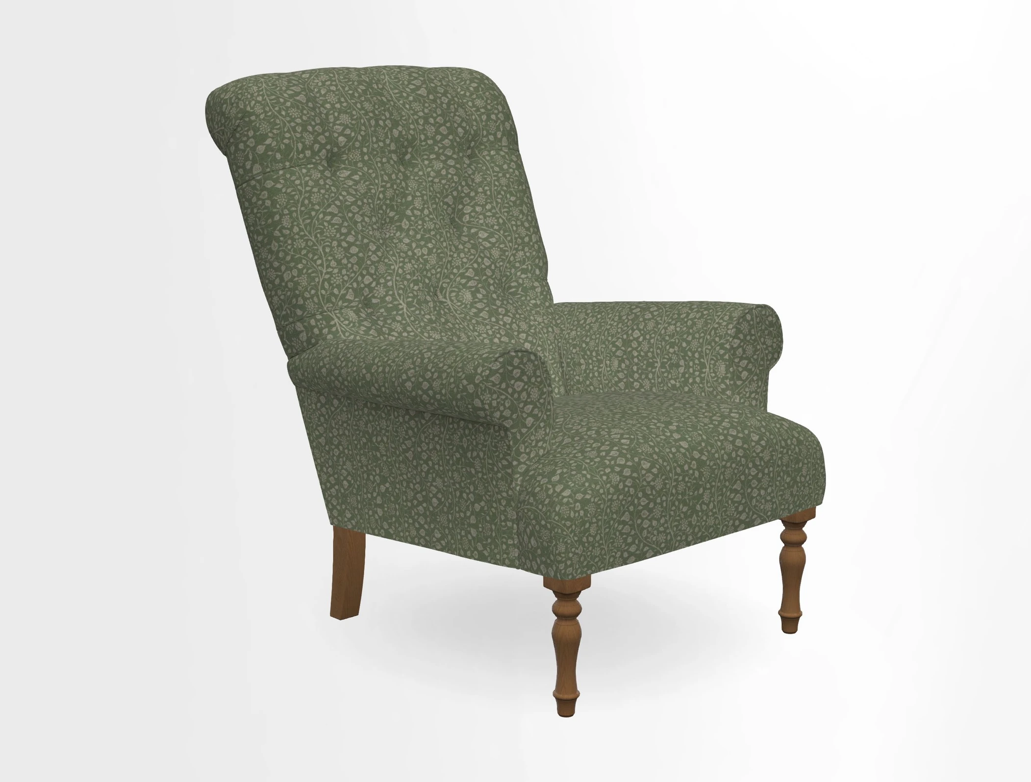 Chelsham Chair in Roxburgh Herringbone Paprika