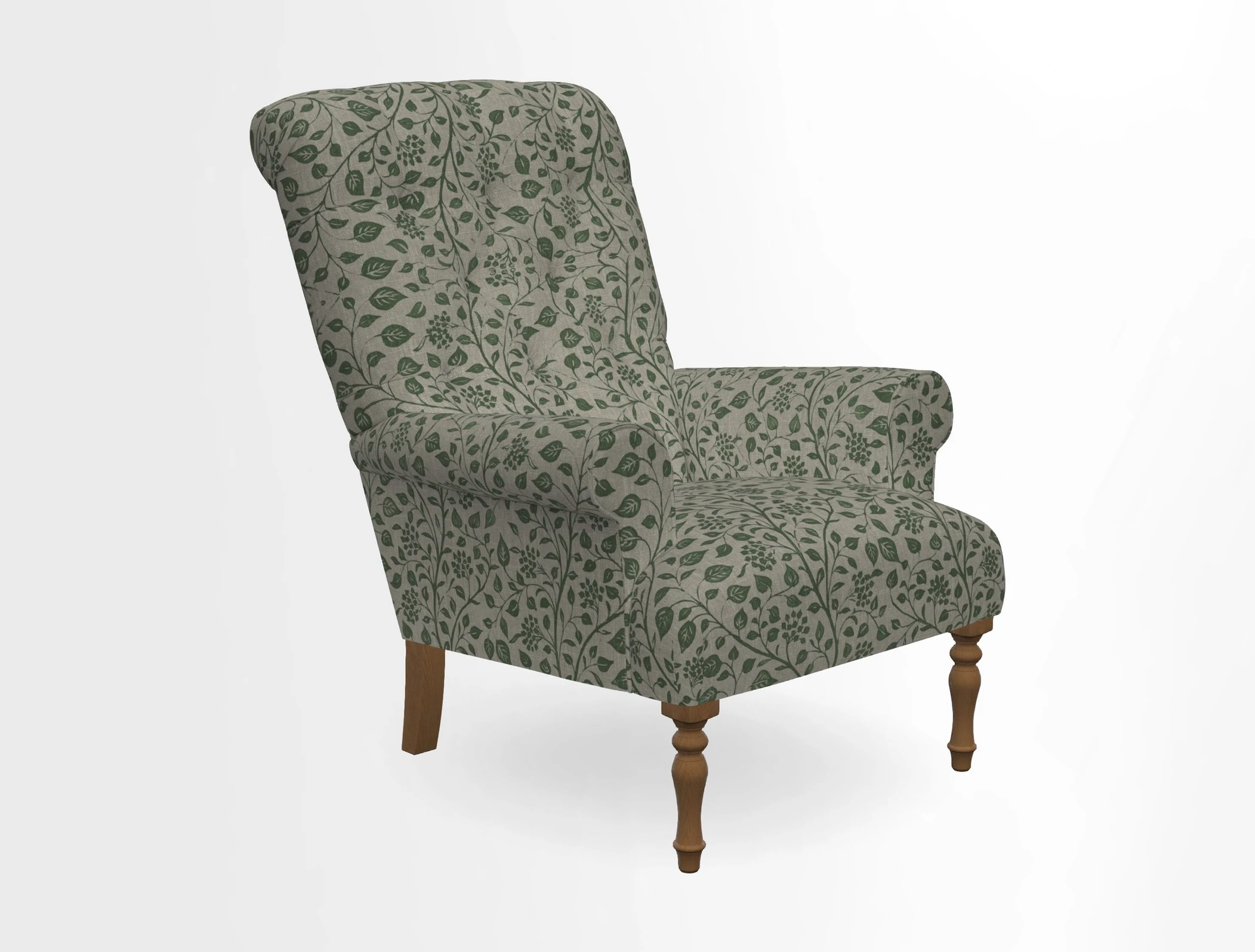 Chelsham Chair in Roxburgh Herringbone Paprika