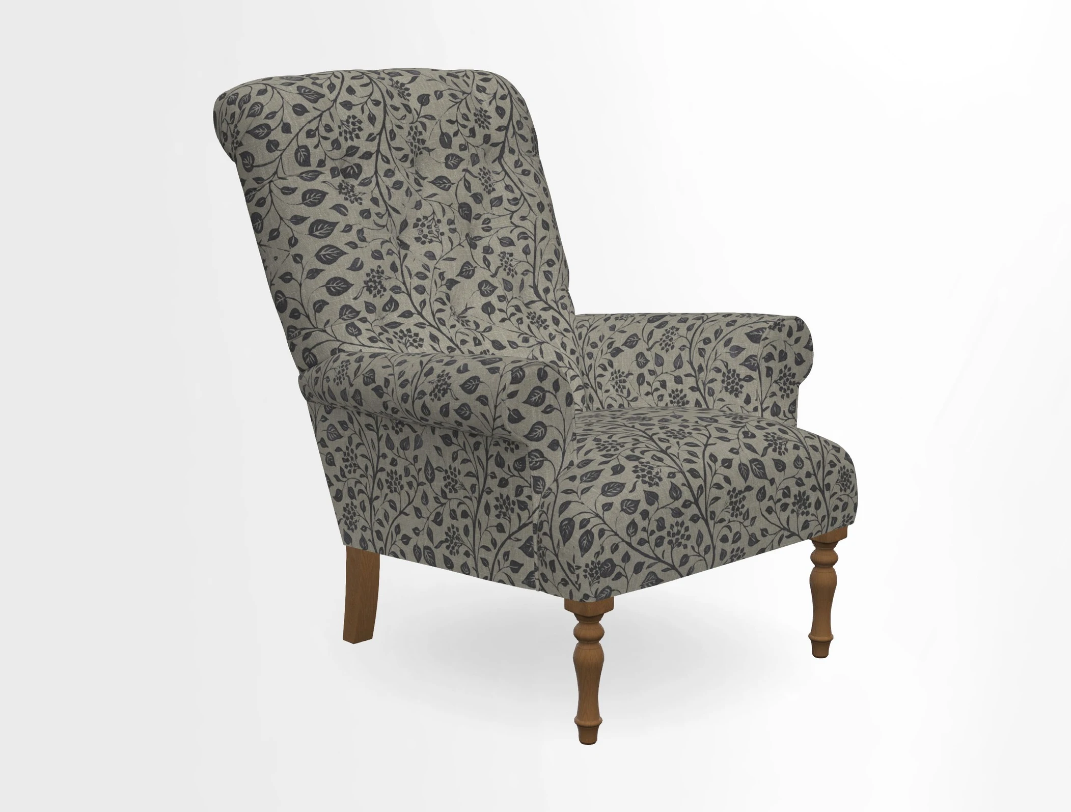 Chelsham Chair in Roxburgh Herringbone Paprika