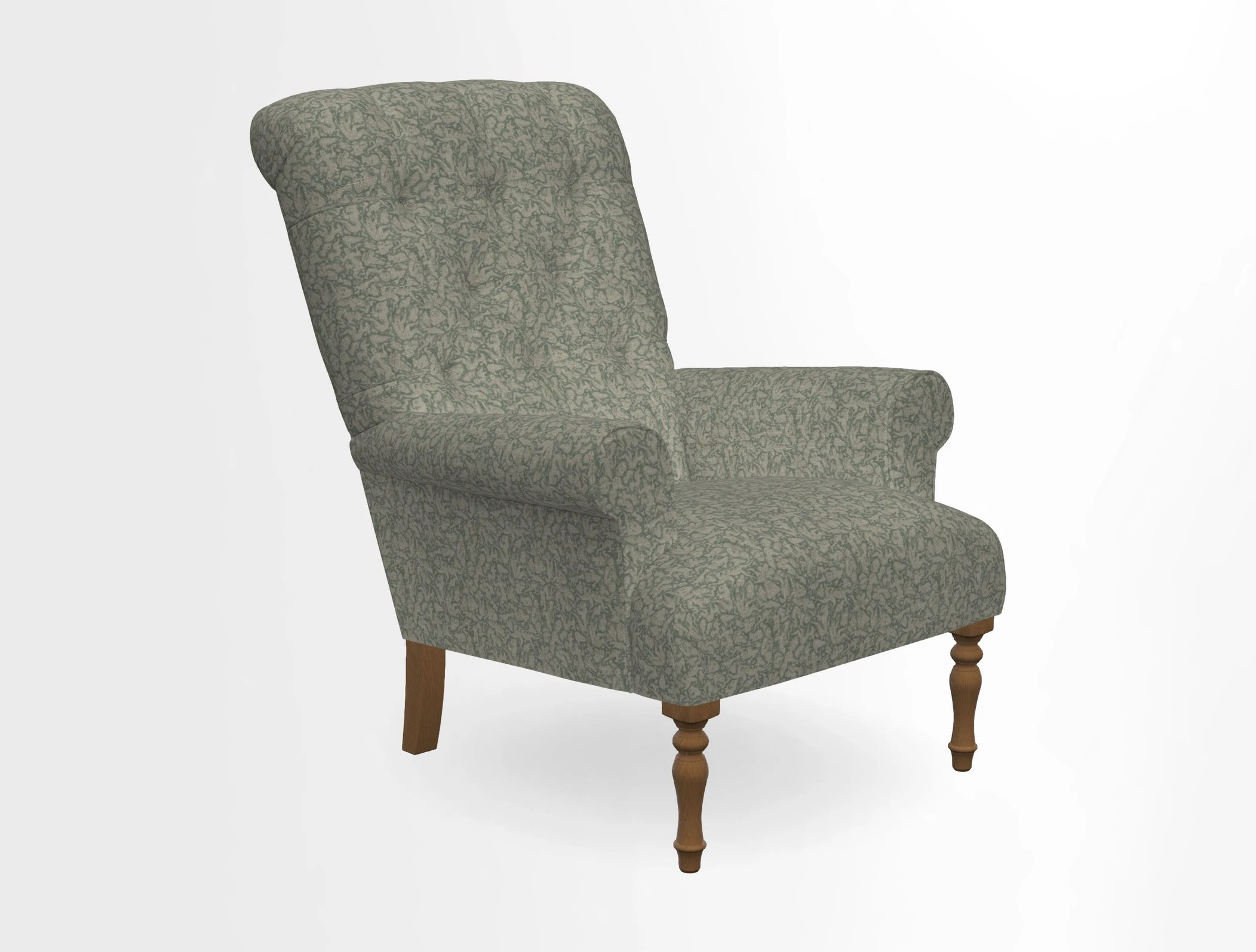 Chelsham Chair in Roxburgh Herringbone Paprika