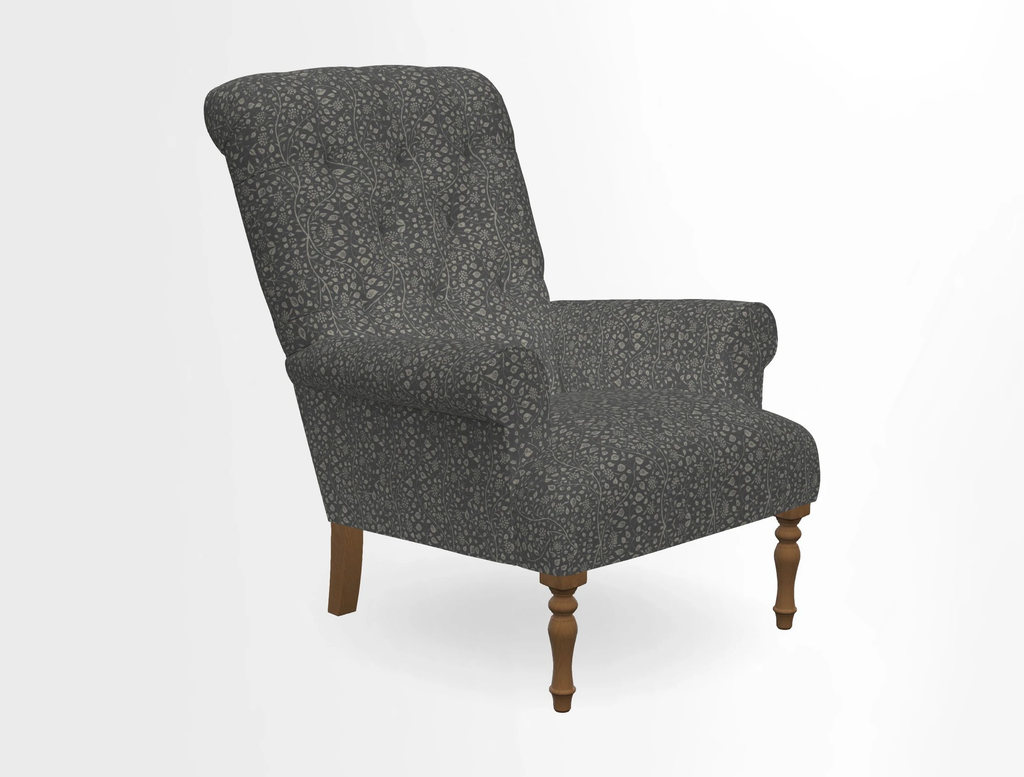 Chelsham Chair in Roxburgh Herringbone Paprika