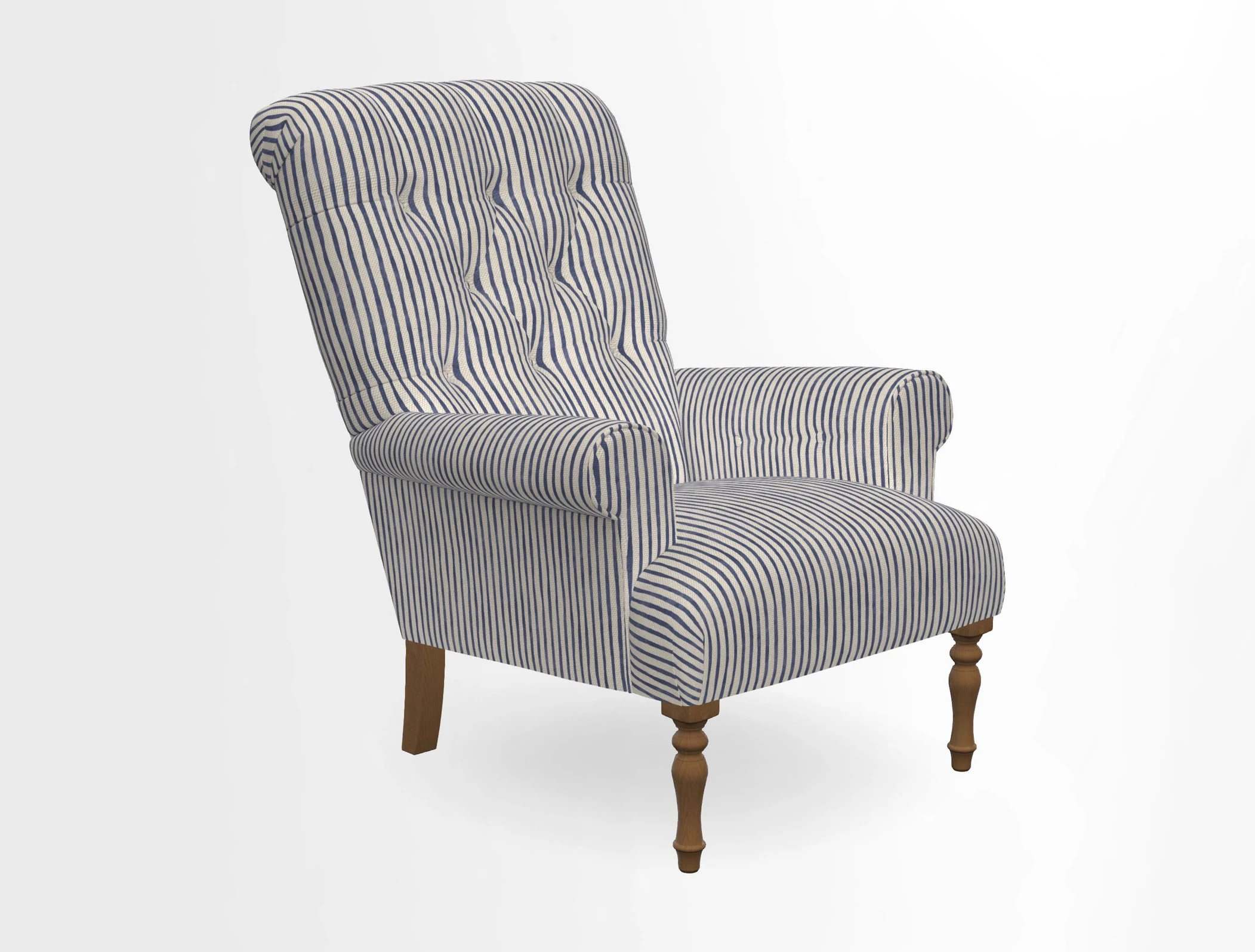 Chelsham Chair in Roxburgh Herringbone Paprika